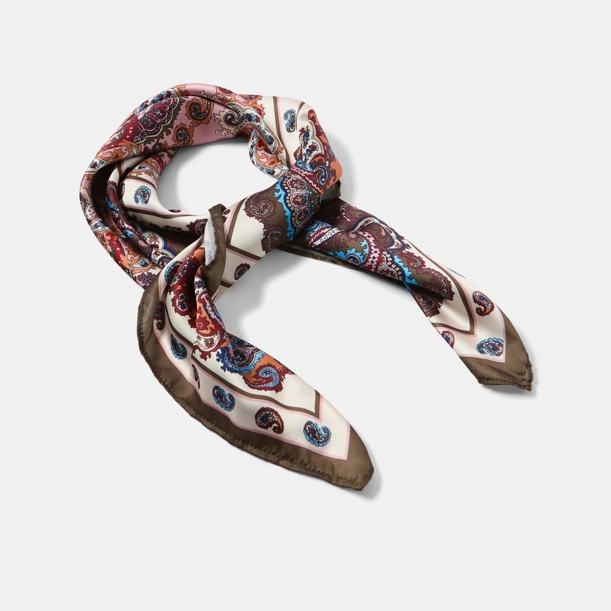 1 Paisley Tile Hair Scarf, 1 of 8