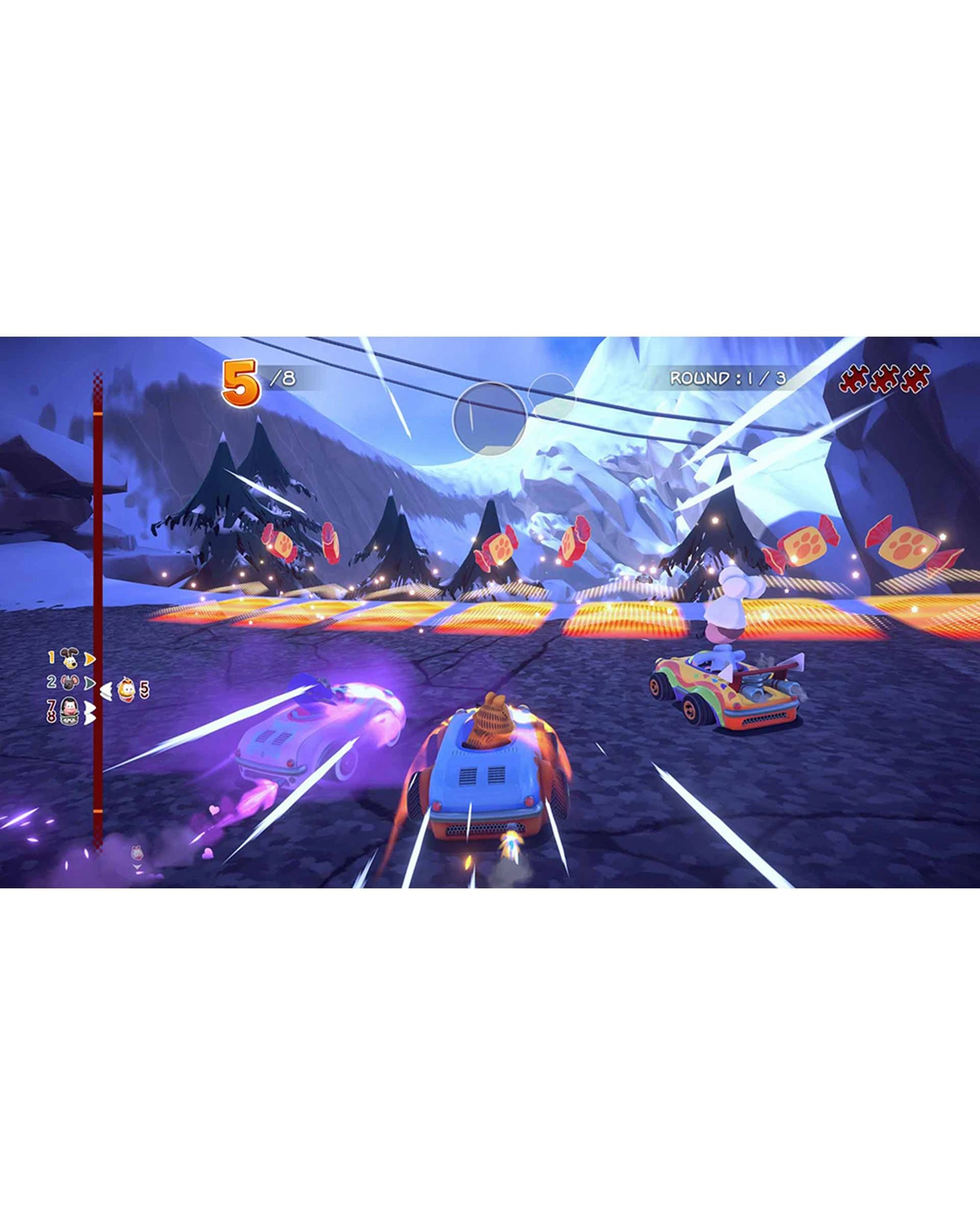 9 Garfield Kart Furious Racing - PS4, 9 of 10