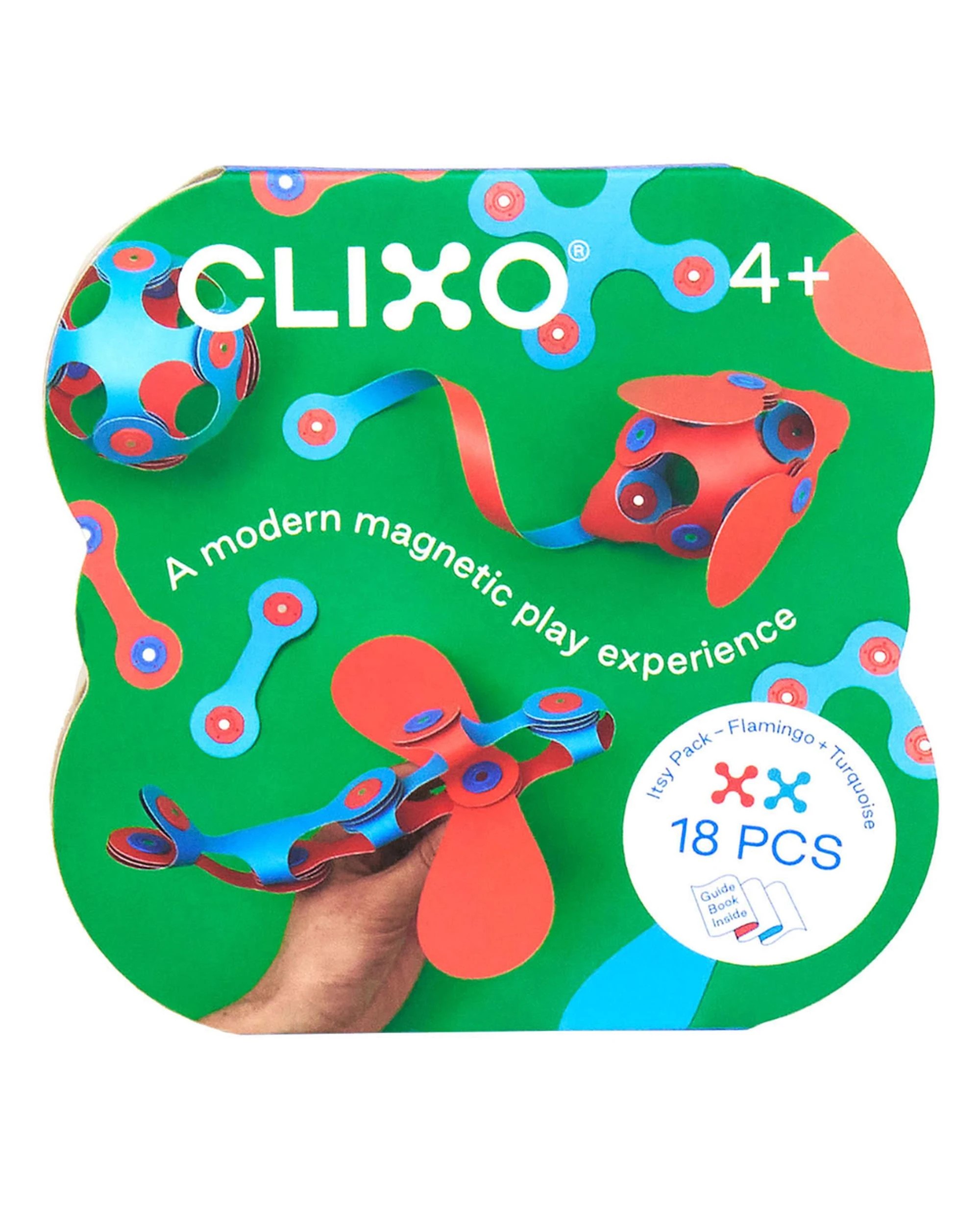 1 CLIXO Itsy Pack Flamingo/Turquoise, 1 of 3
