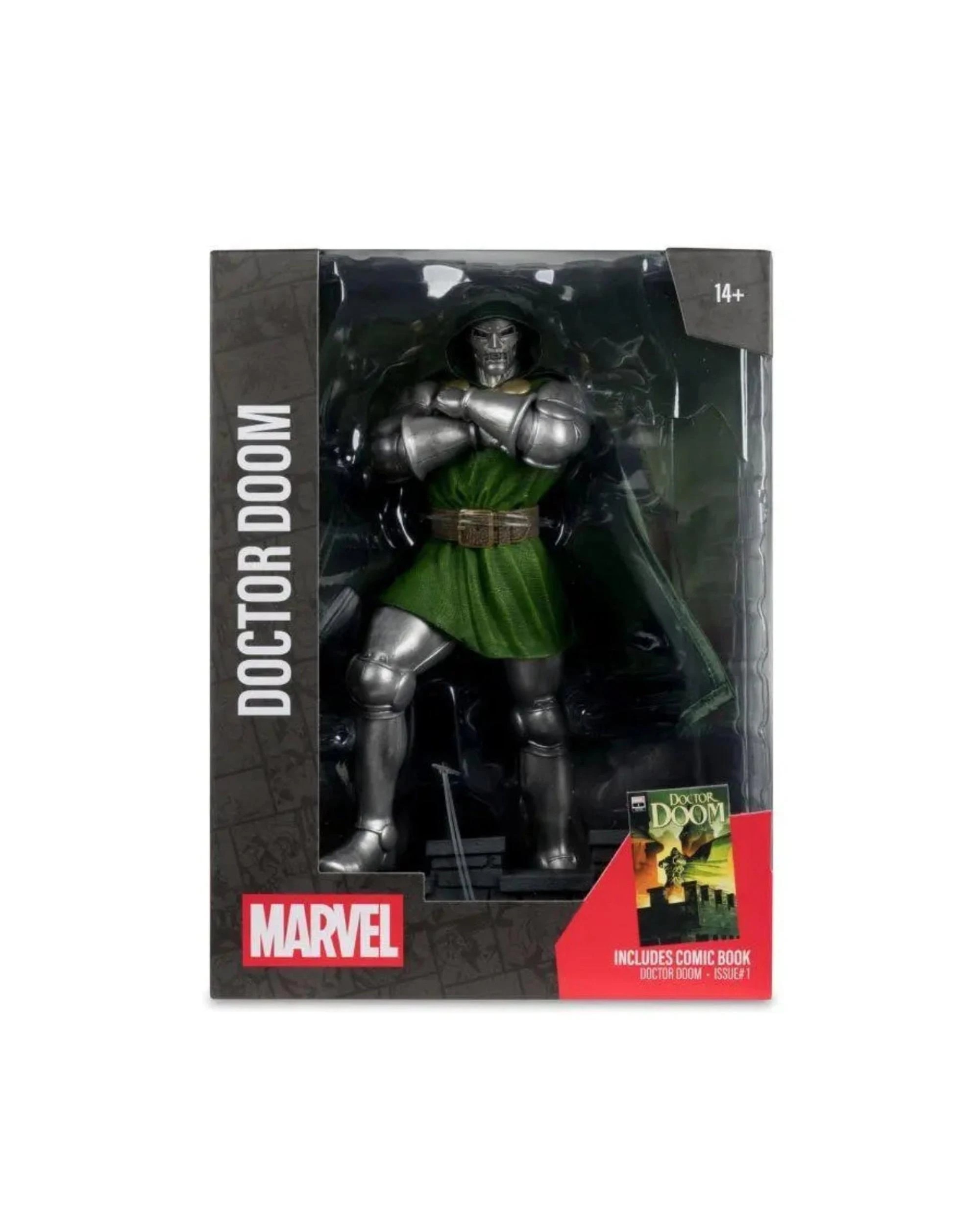 8 McFarlane Marvel Doctor Doom Comic #1 1:6 Scale Figure, 8 of 9