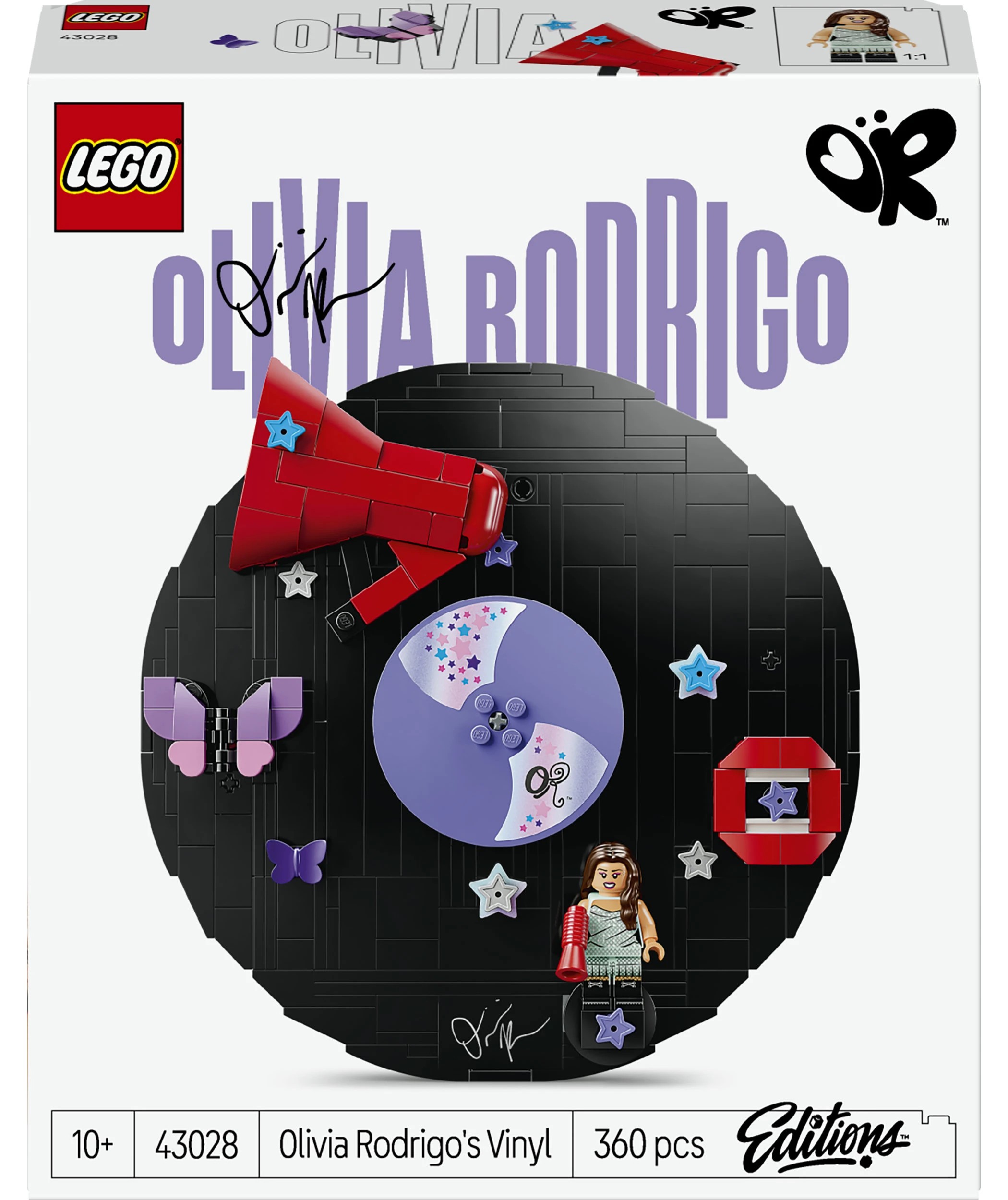 1 LEGO Editions Music Olivia Rodrigo's Vinyl 43028, 1 of 10