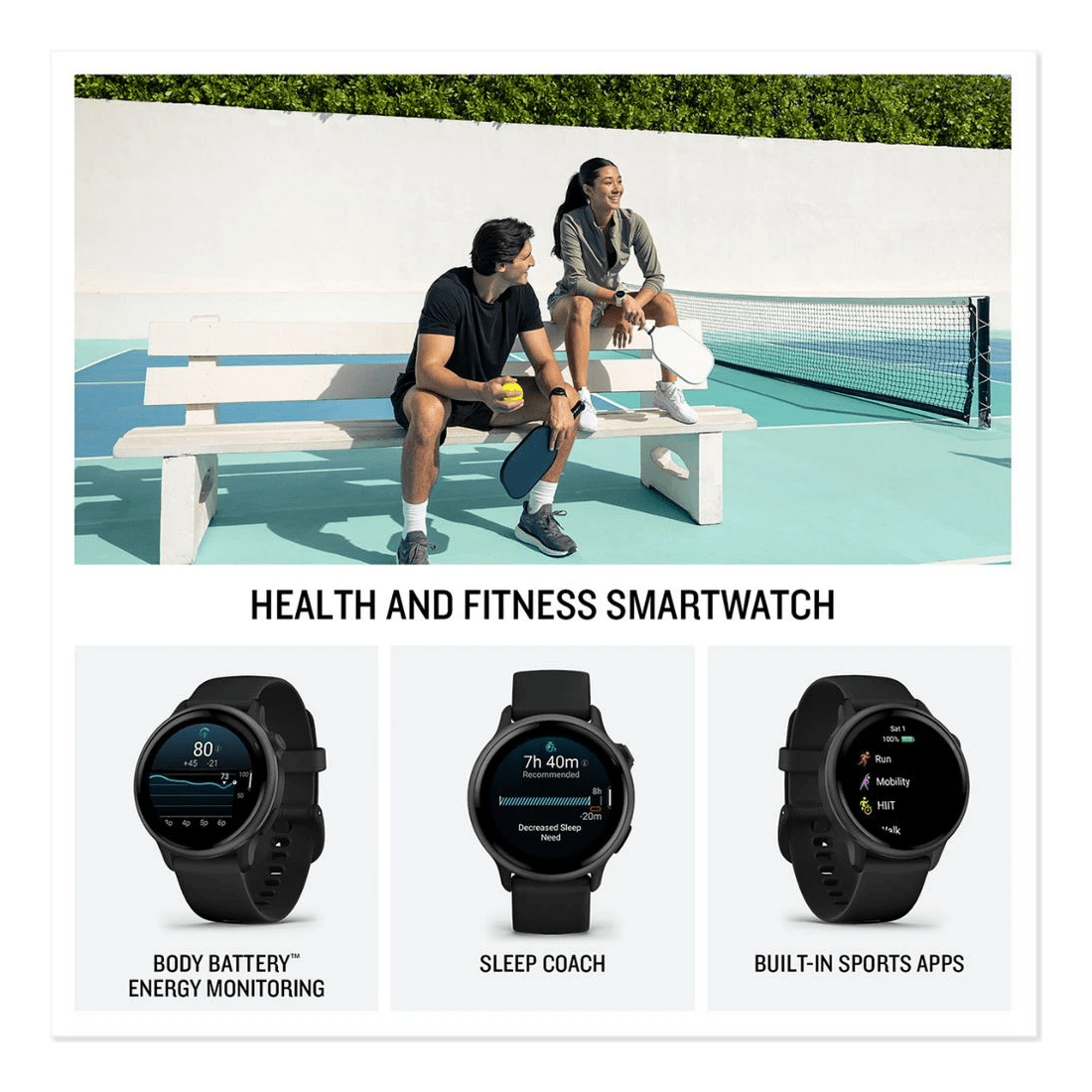 2 Garmin Vivoactive 6 Black, 2 of 8