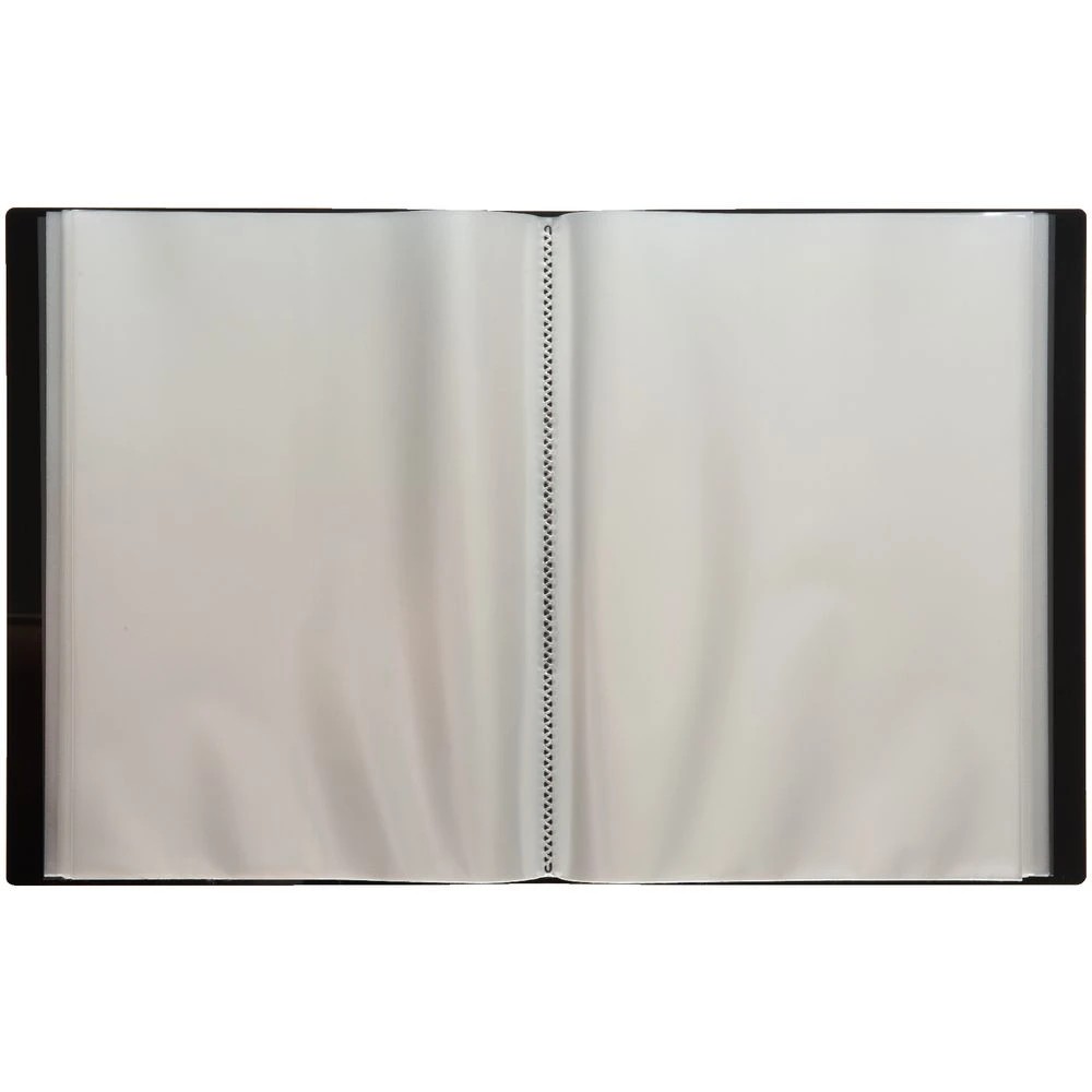 2 King Jim Fixed Display Book 60 Pockets Gloss Black, 2 of 2
