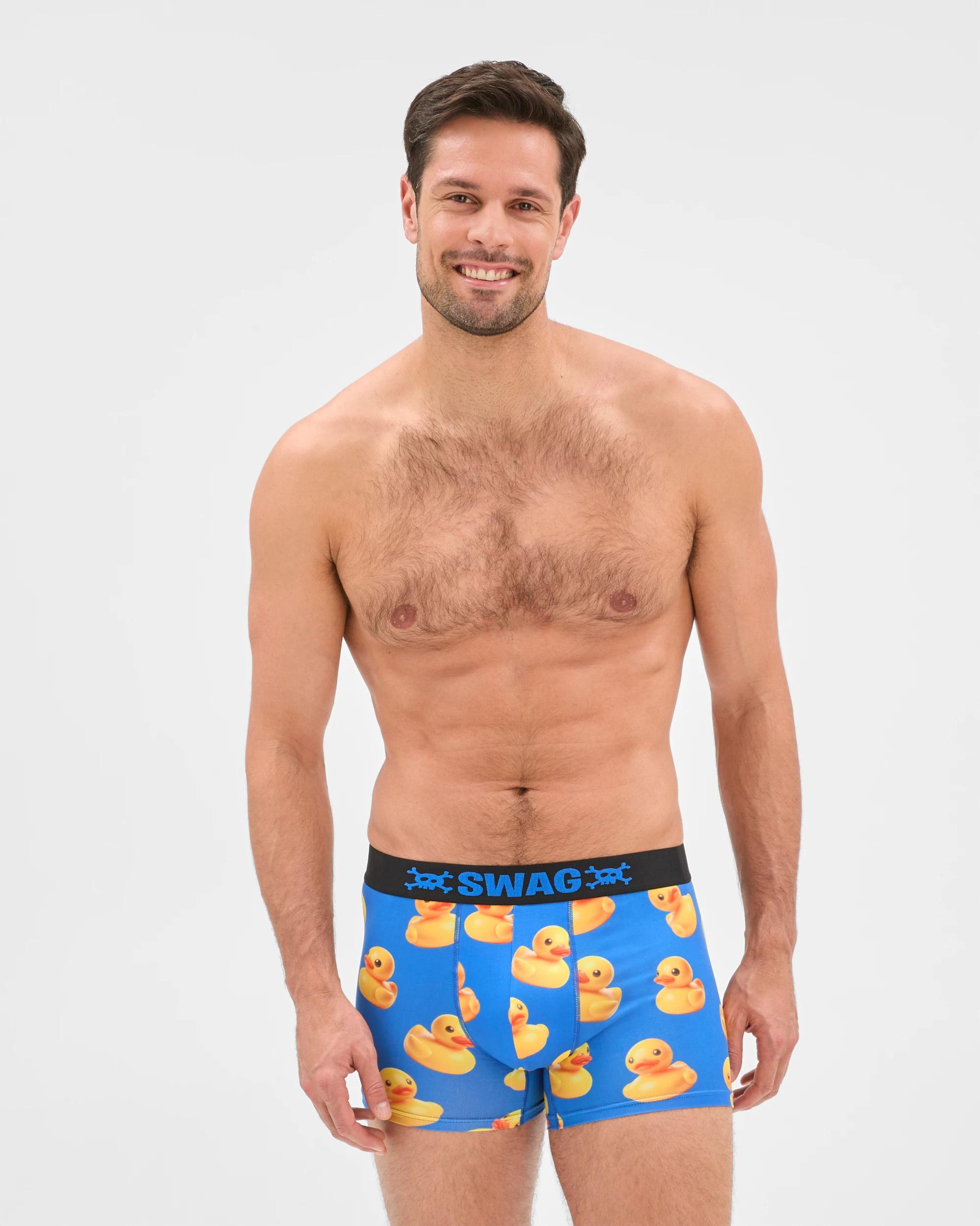 1 Swag  Trunks - Ducks BLUE, 1 of 4