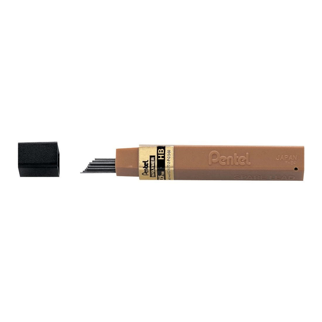 1 Pentel Hi-Polymer Mechanical Pencil Lead Refills 0.5mm HB, 1 of 2