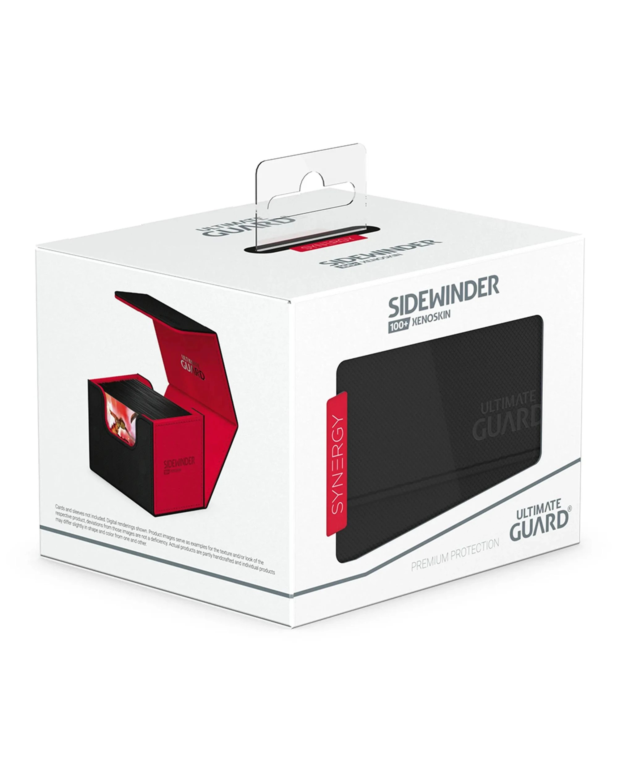 1 Ultimate Guard Sidewinder 100+ Synergy Deck Box - Black/Red - Multi, 1 of 6
