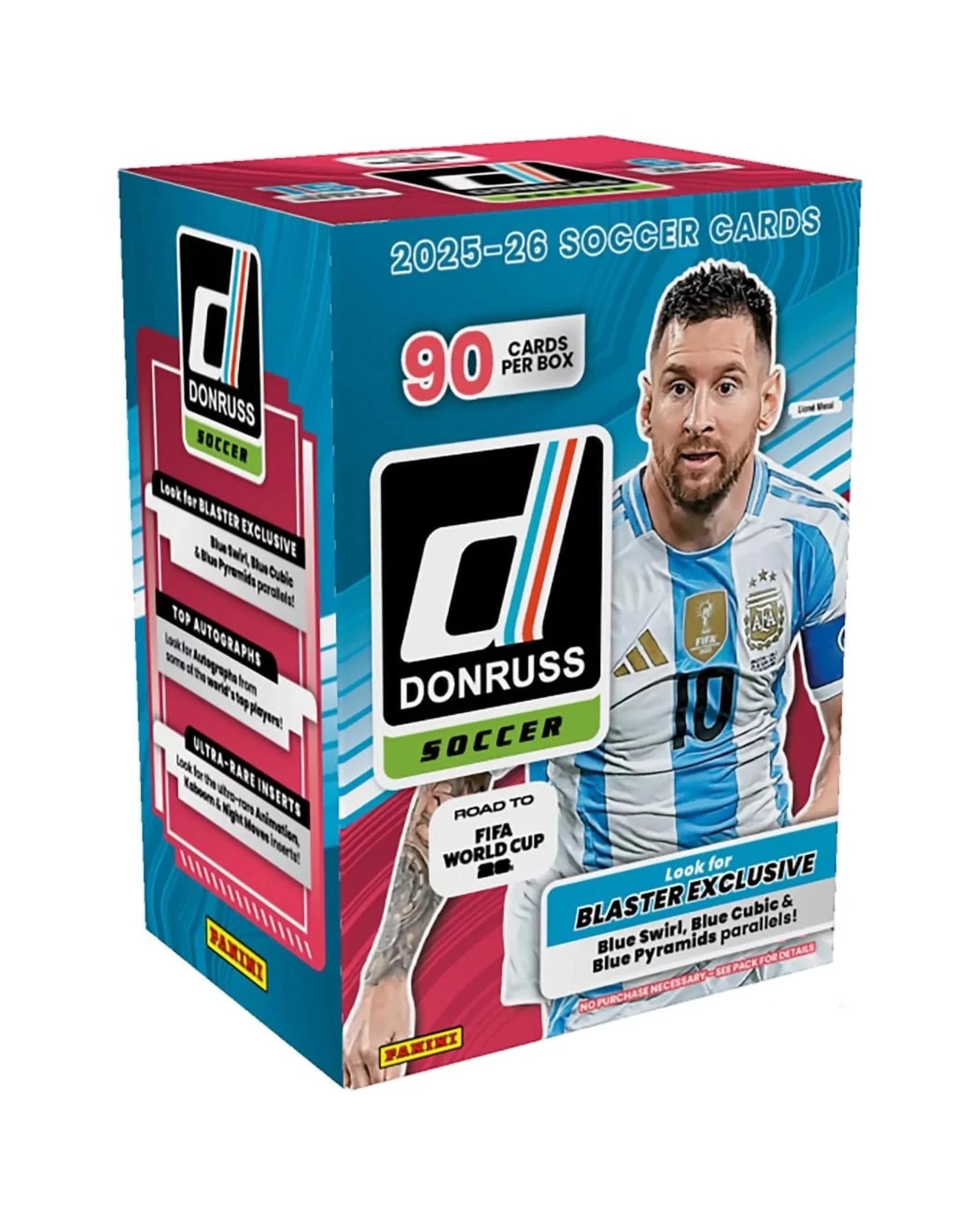 1 Panini 2025/2026 Donruss Road To FIFA World Cup 2026 Soccer Blaster Box, 1 of 8