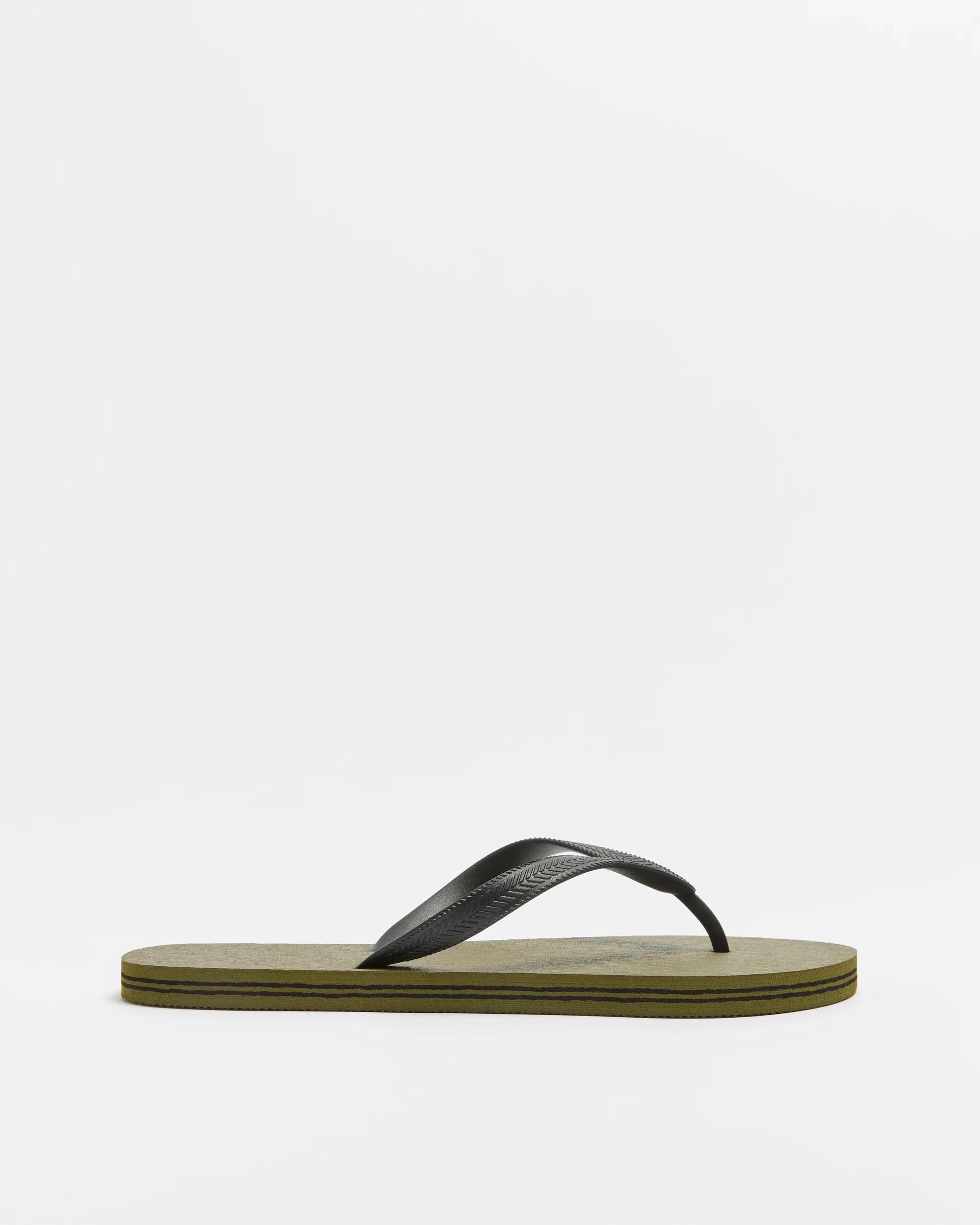 1 Target Man Mens Thongs - Maui KHAKI, 1 of 3