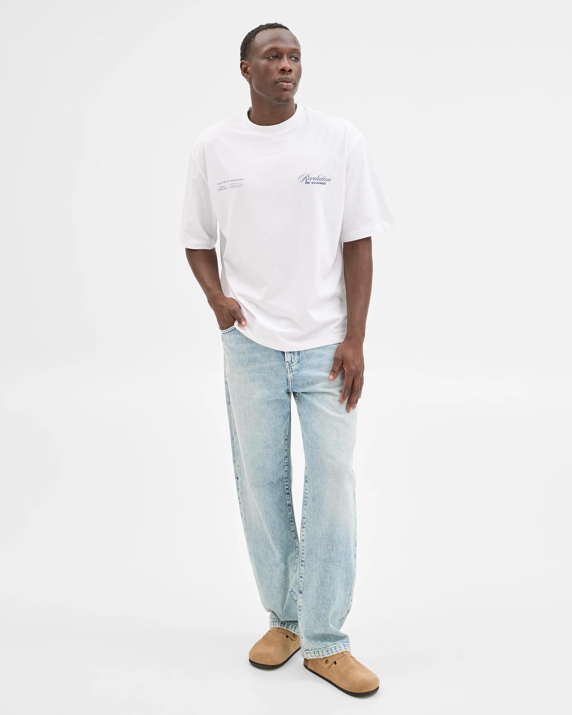 2 Commons Loose Fit Denim Jeans LIGHT INDIGO TINT, 2 of 6