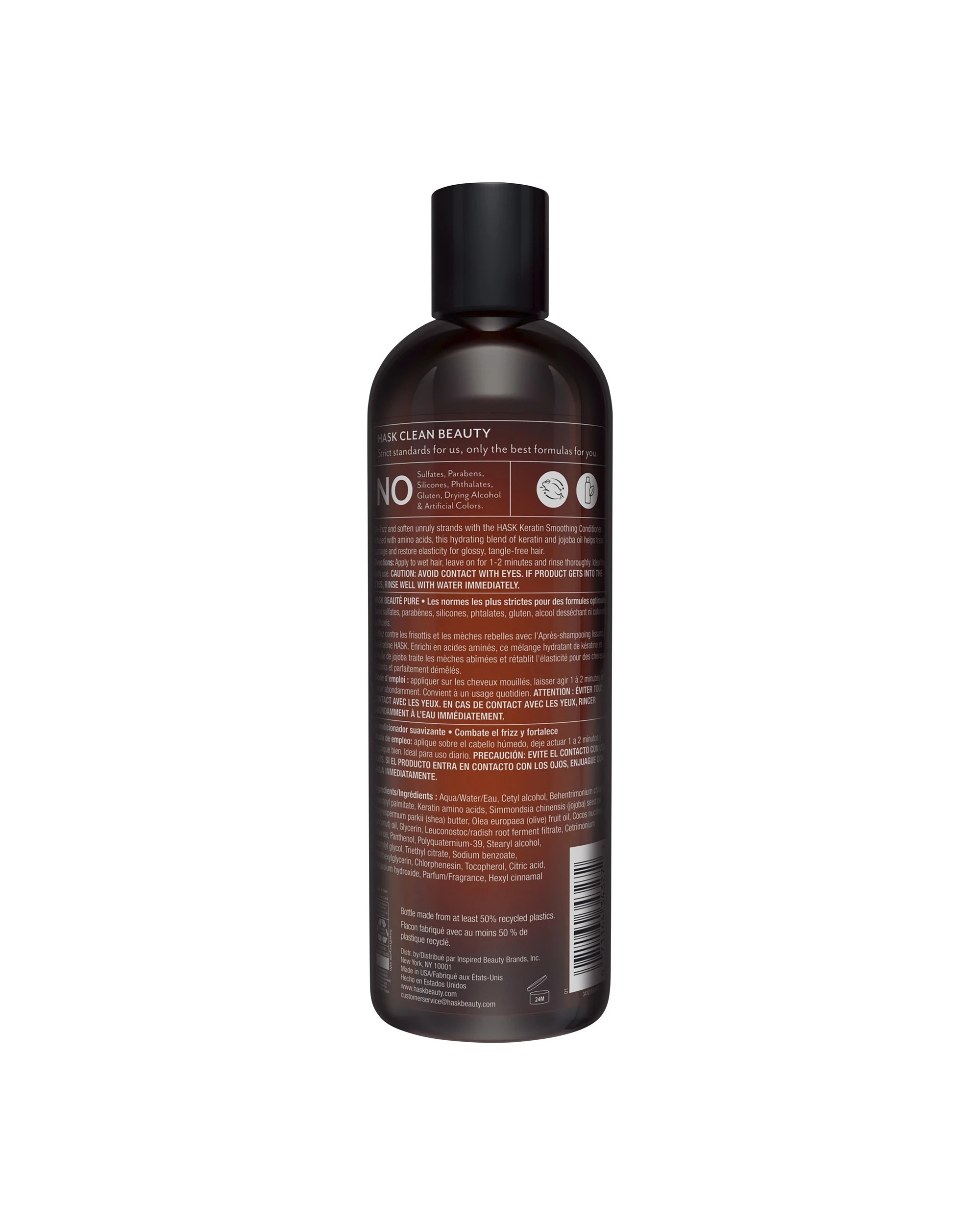 2 HASK Smoothing Conditioner 355ml - Keratin and Jojoba Seed Oil, 2 of 10
