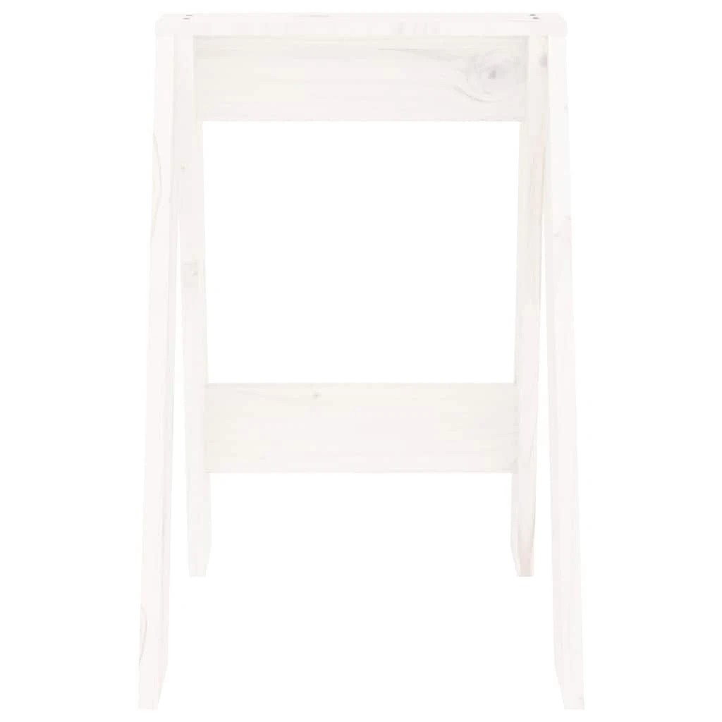 4 Vidaxl Stool, Stools - White, 4 of 8