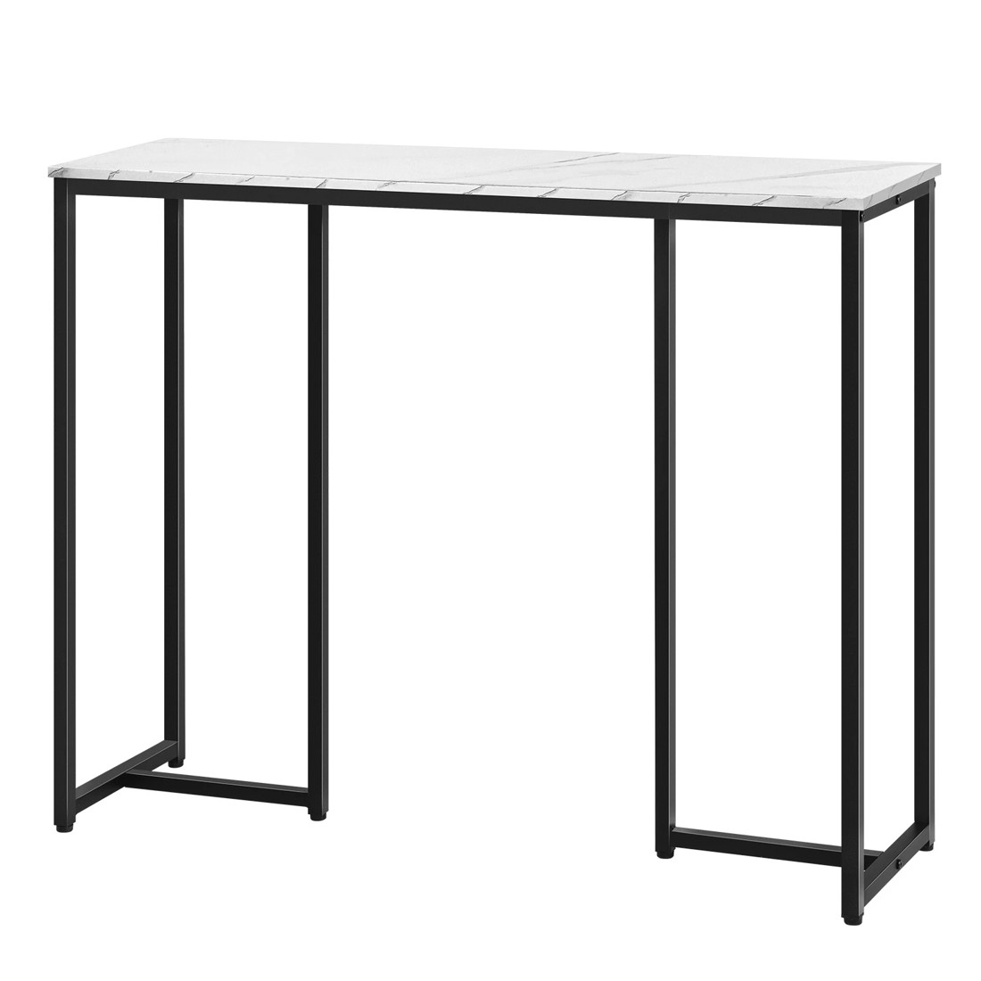 1 Oikiture Console Table Hallway Entry Side Tables Marble Effect Hall Display
 - Multi, 1 of 10