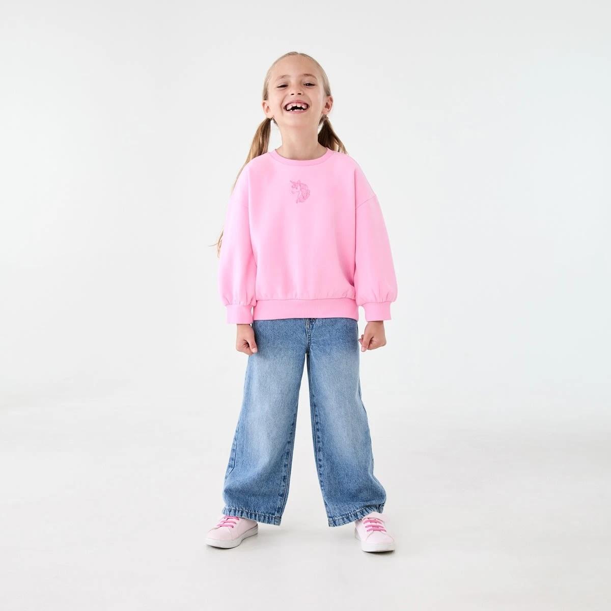5 Oversized Crew Neck Sweatshirt Unicorn, 5 of 8