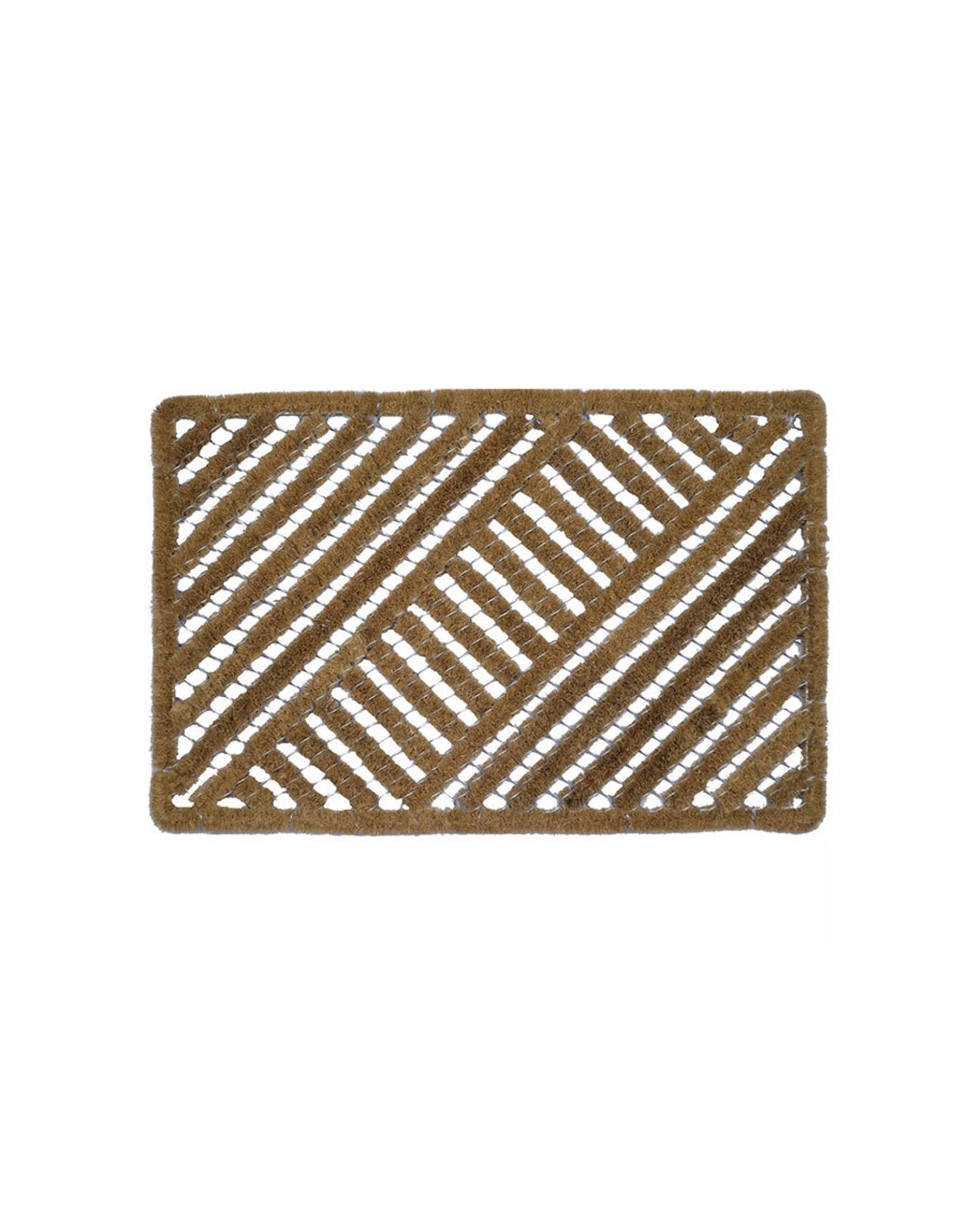 1 Solemate Coir Wire Scraper 50x80cm Stylish/durable Outdoor Front Doormat
 - Natural, 1 of 3