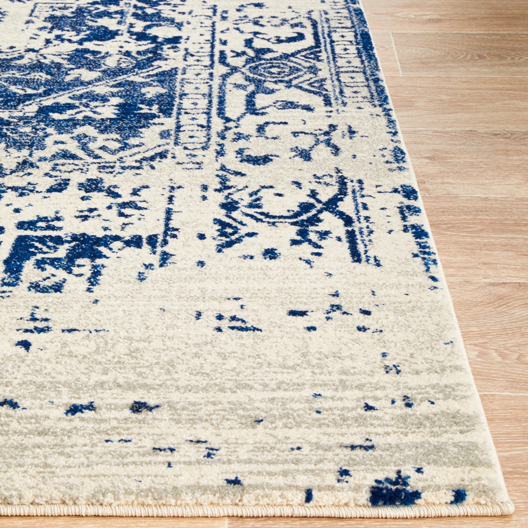 6 Common Ground Rugs Encore 253 290x200cm - Large Floor Rug - Blue, 6 of 9