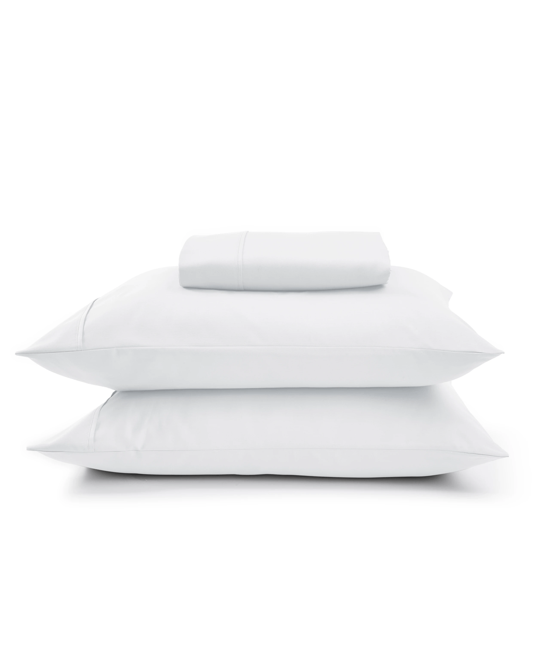 2 1000 Thread Count Cotton Rich Sheet Set - King Bed, White, 2 of 5