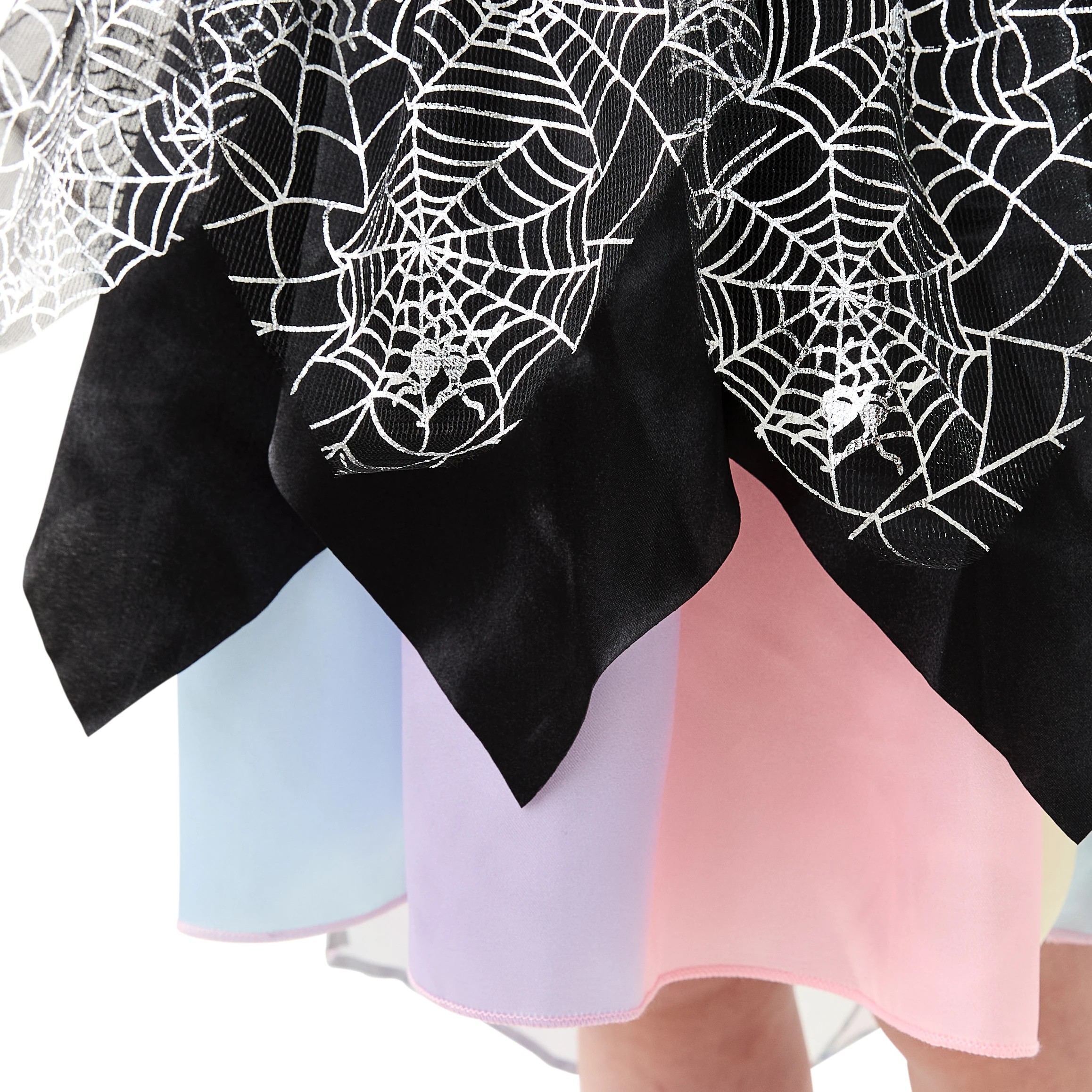 7 2 Piece Rainbow Spider Witch Costume - Ages 2-3, 7 of 10