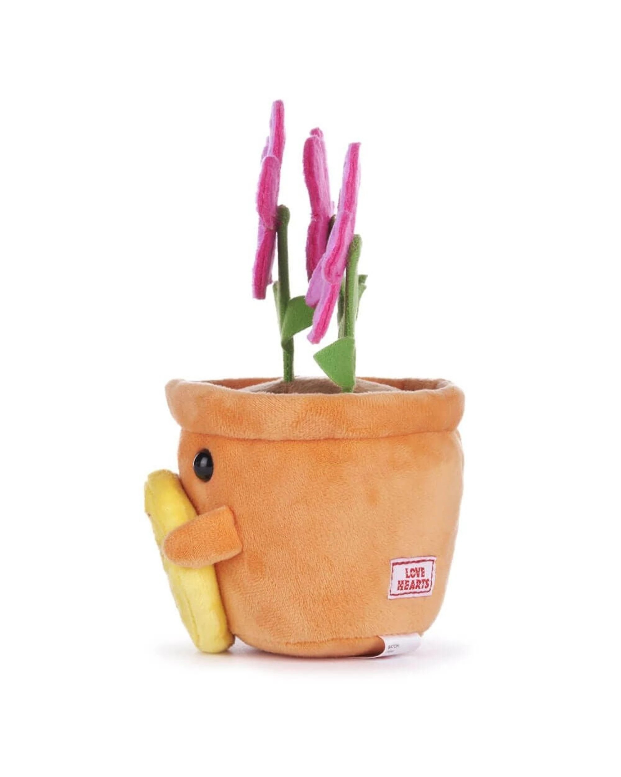 2 Swizzels Love Hearts Felicity Flowerpot "Blooming Amazing" Plush, 2 of 7