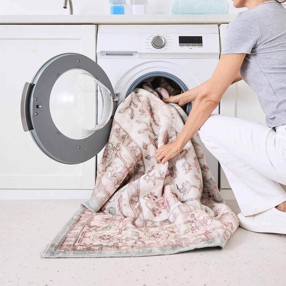 7 Lila Soft Washable Rug - Extra Large - 270cm x 180cm, 7 of 9