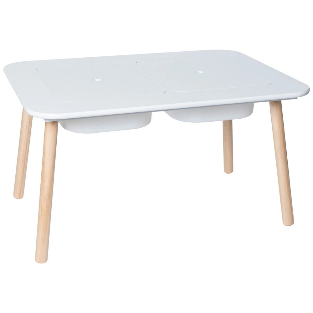 1 Kadink Rascal Kids Table with 2 Tubs White Desks, Tables and Returns, 1 of 10