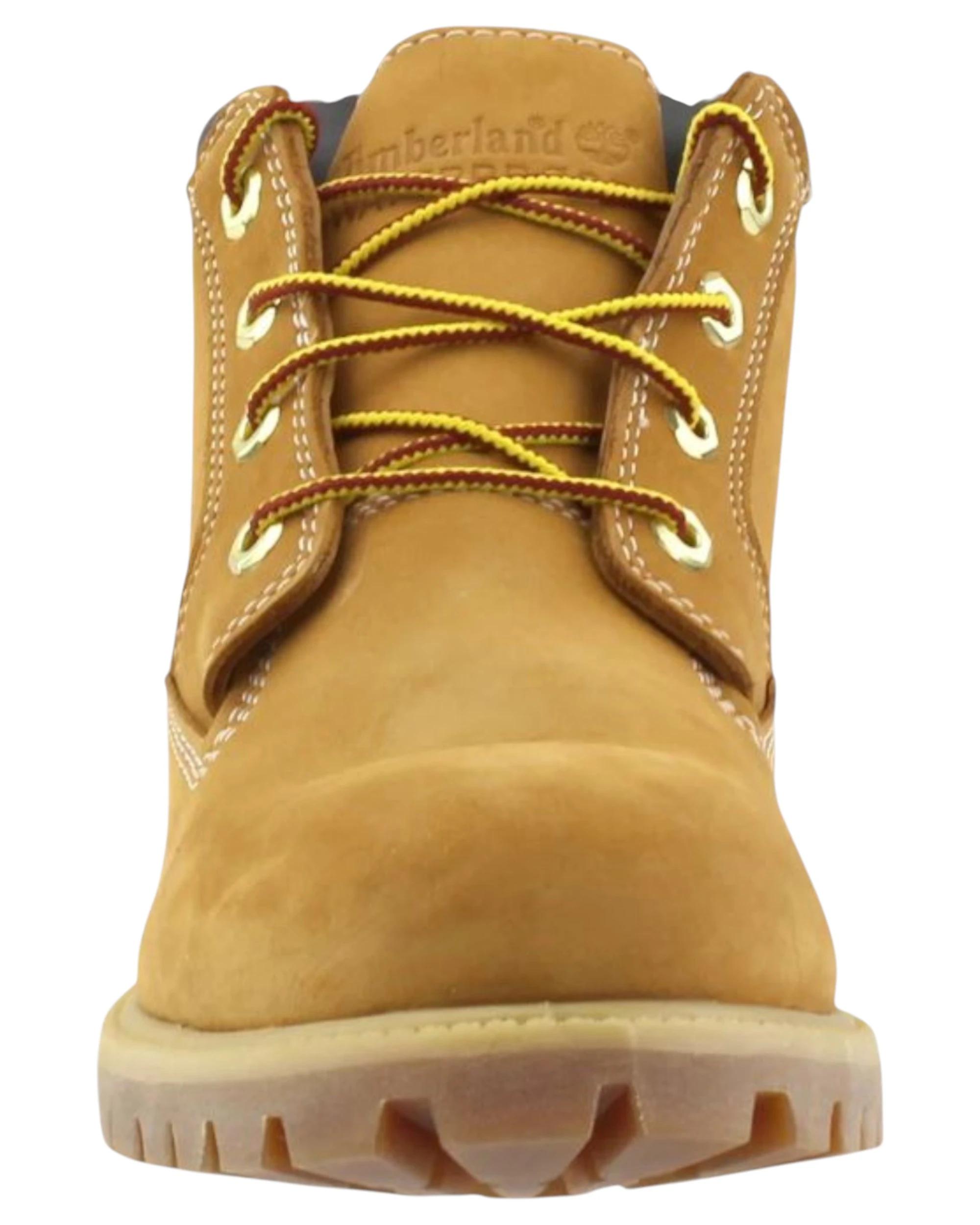 4 Timberland Mens Nelson Premium Wp Chukka Wide Wheat Nubuck Waterproof Boots WHEAT NUBUCK, 4 of 7