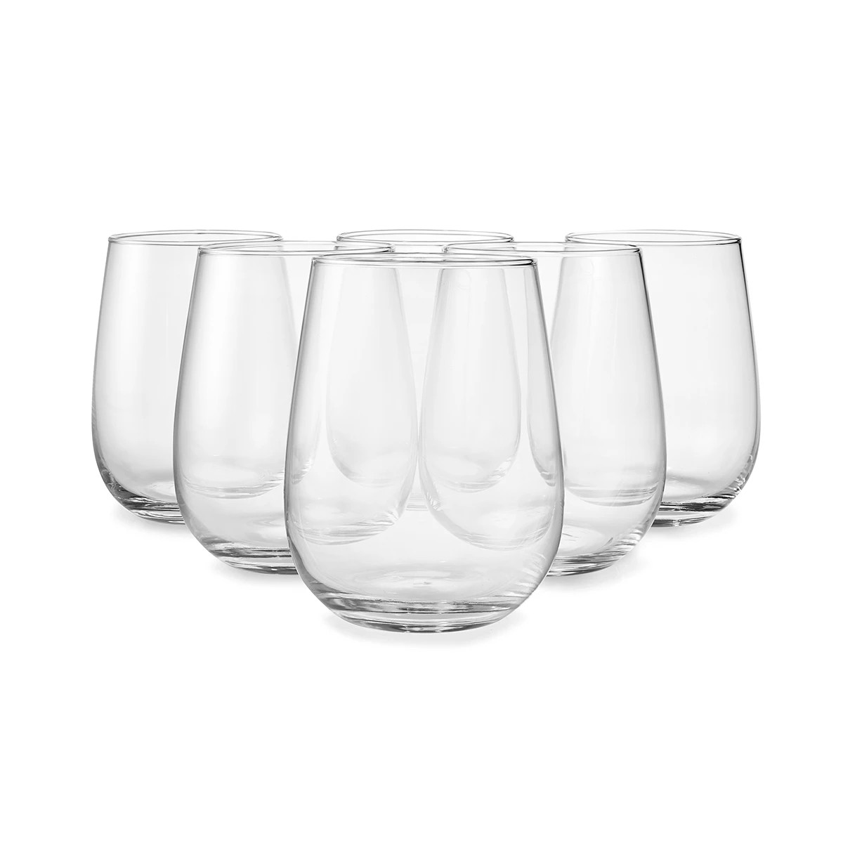 1 6 Positano Stemless Glasses, 1 of 5
