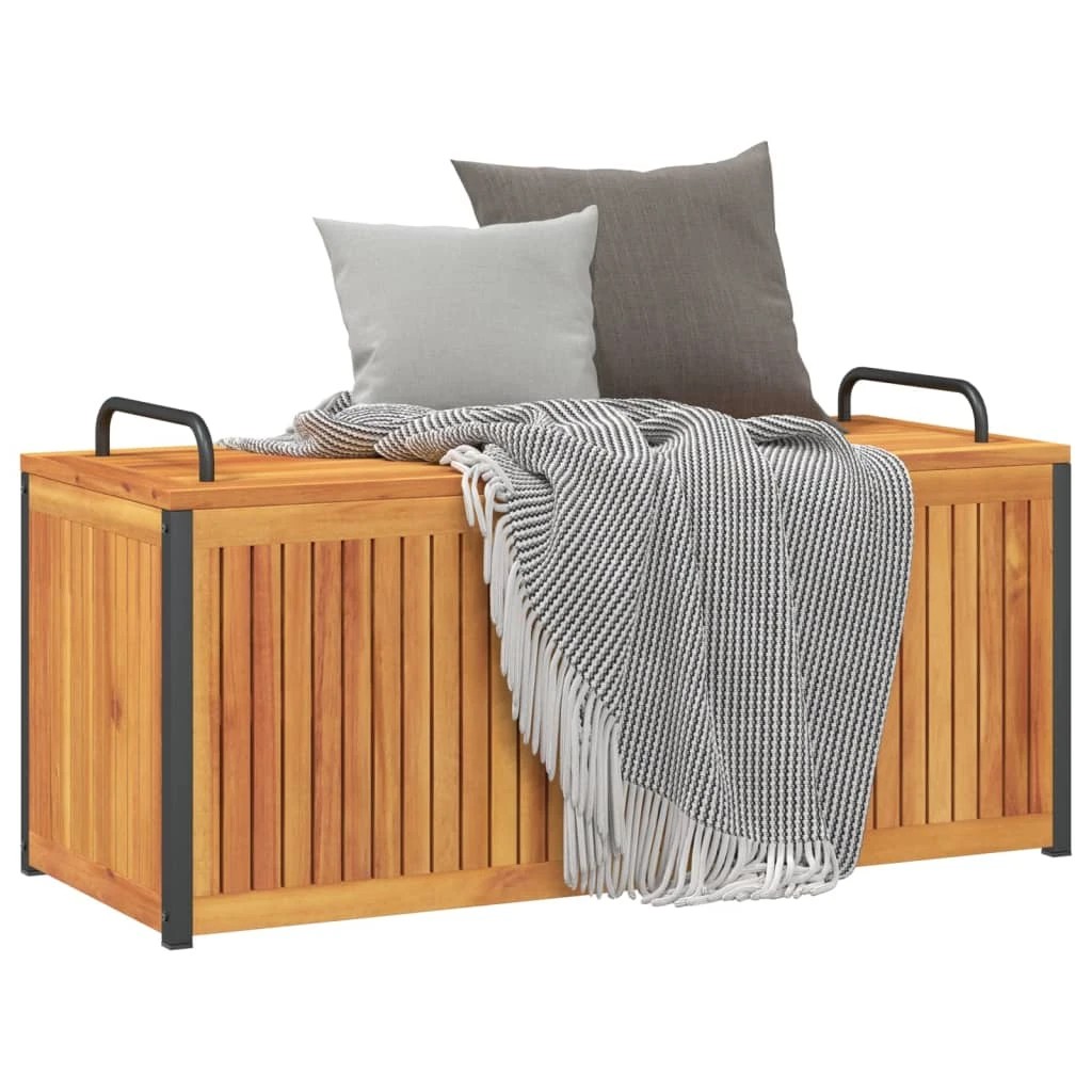 4 vidaXL cushion box Ample Storage - Brown, 4 of 9