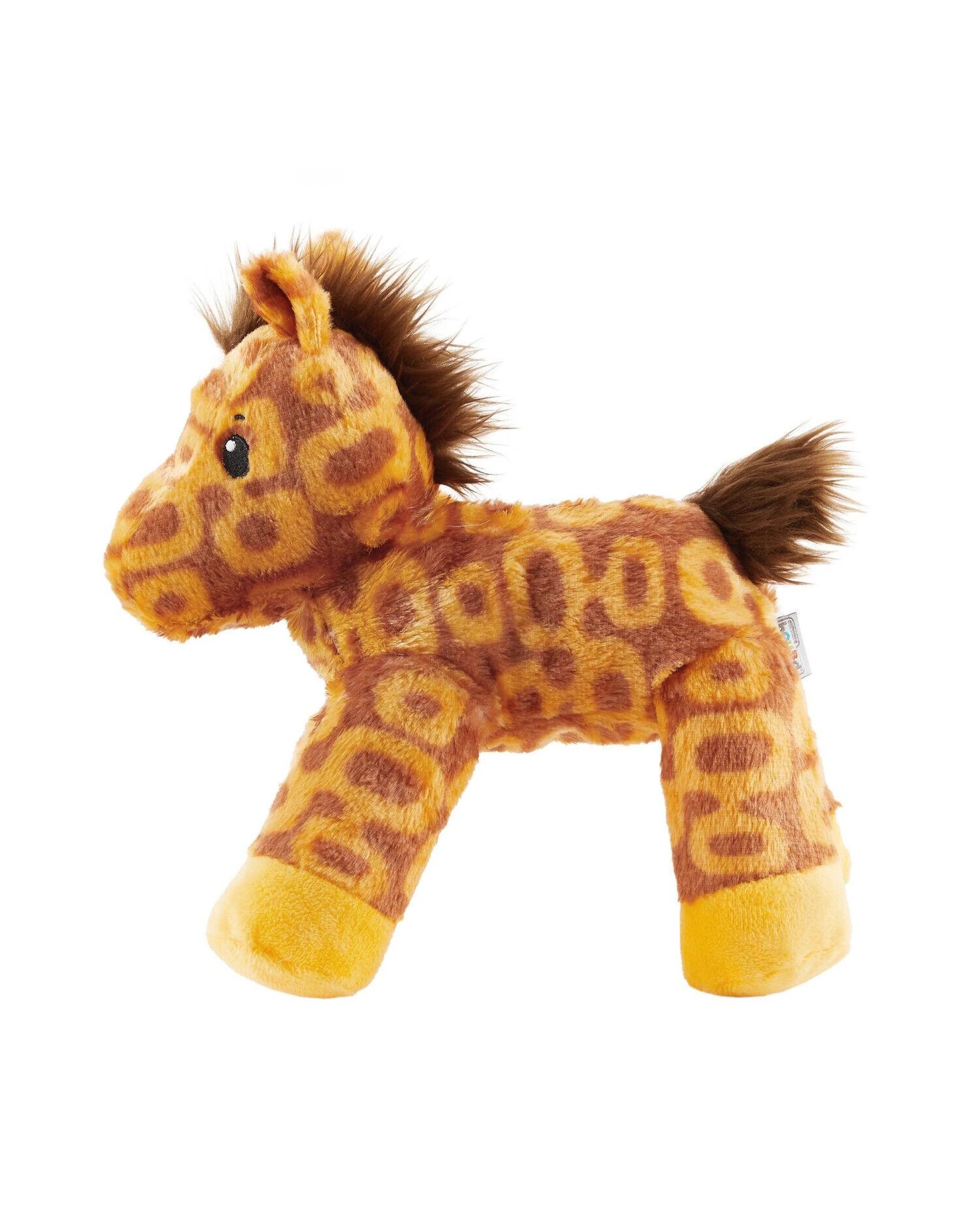 1 Outward Hound Groovy Hoovies Grunt & Squeak Interactive Plush Dog Toy, 1 of 7