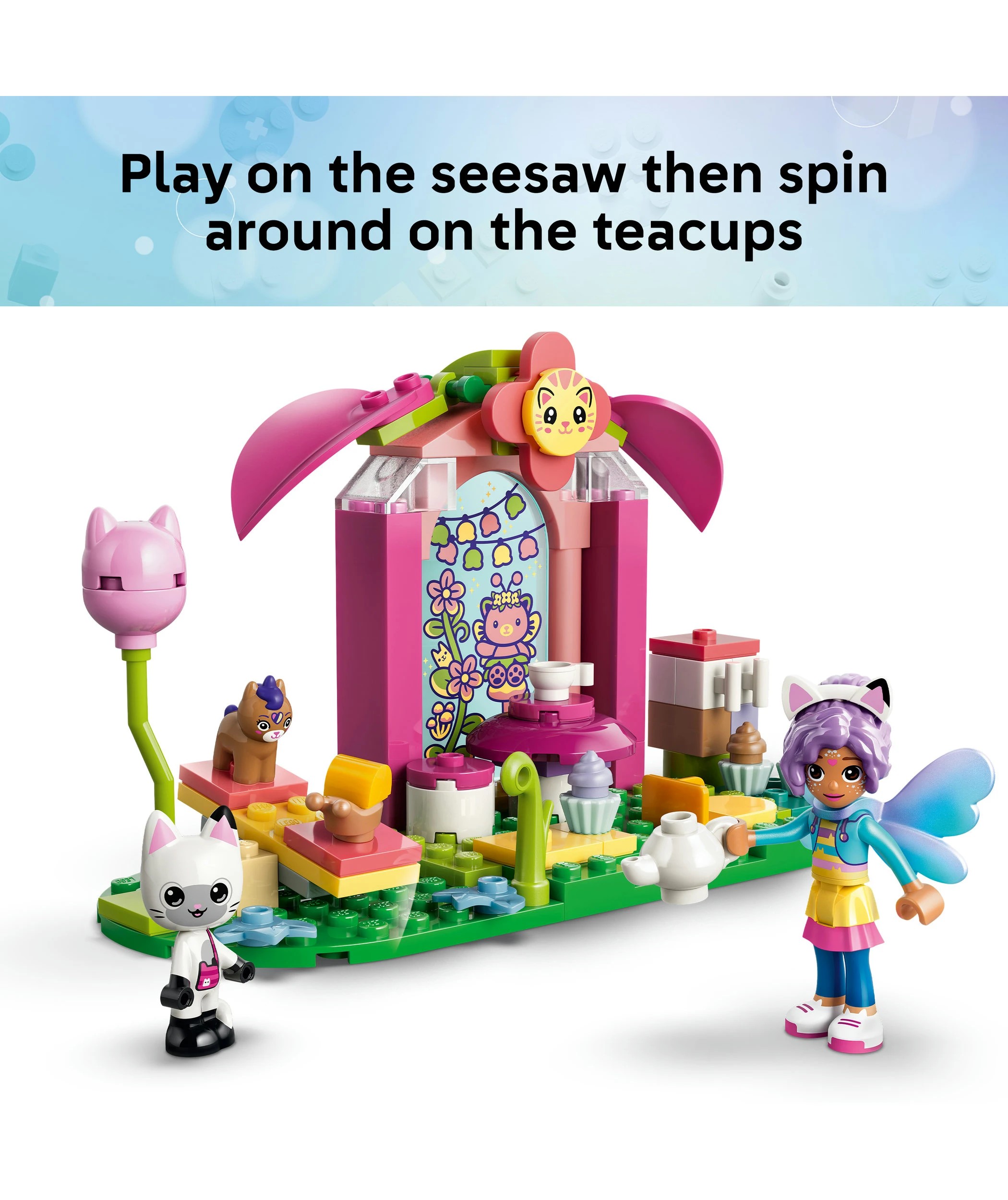 7 LEGO Gabby's Dollhouse Fairy Roller Coaster and Tea Party 11214, 7 of 10
