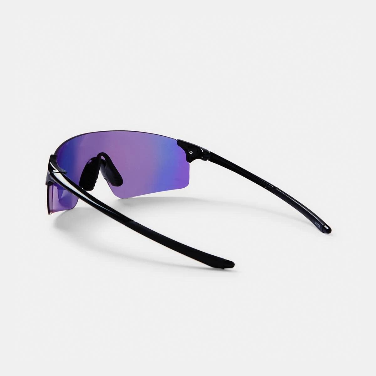 3 Sports Full Shield Sunglasses MIRROR BLACK, 3 of 6