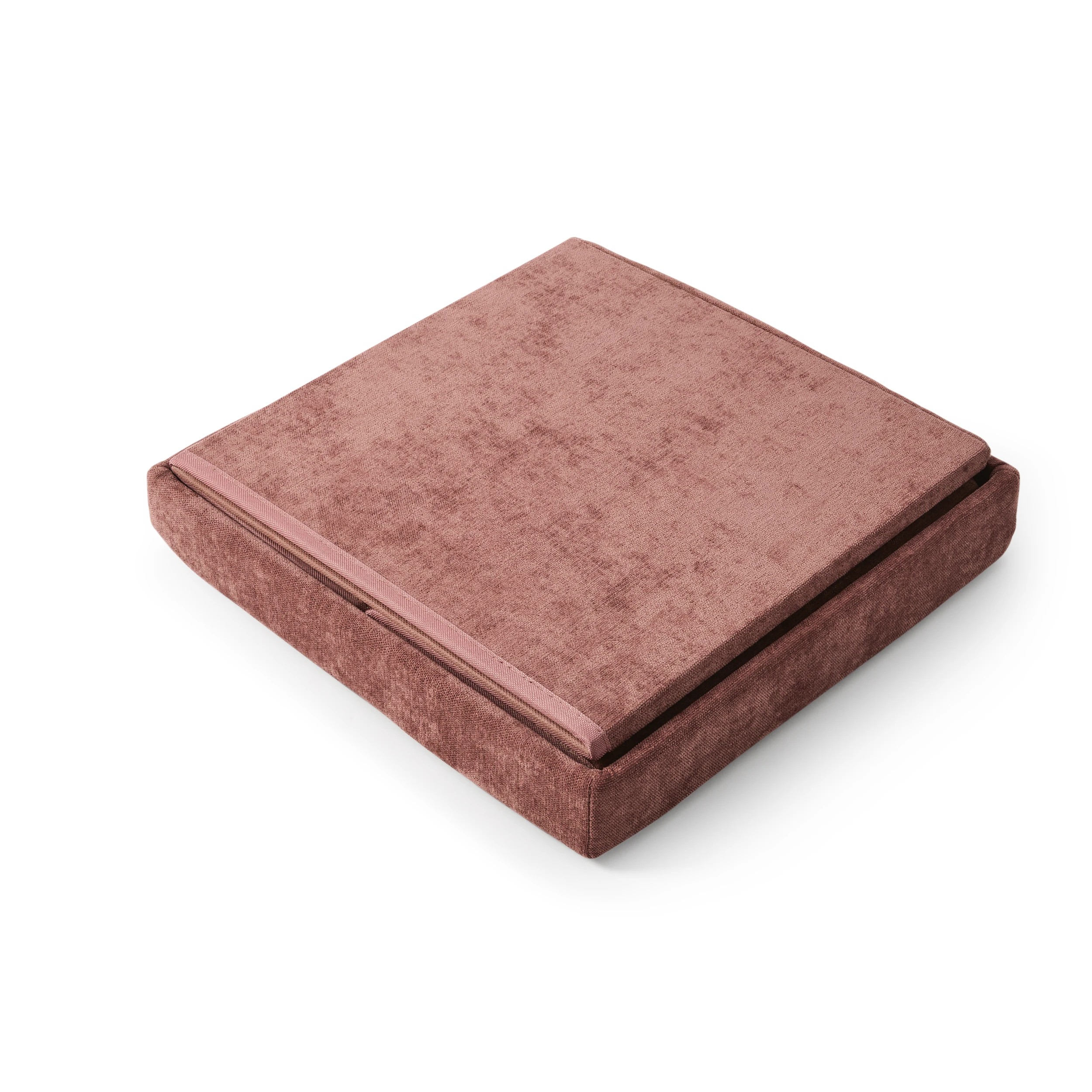 9 Square Storage Ottoman - Burgundy, 9 of 9