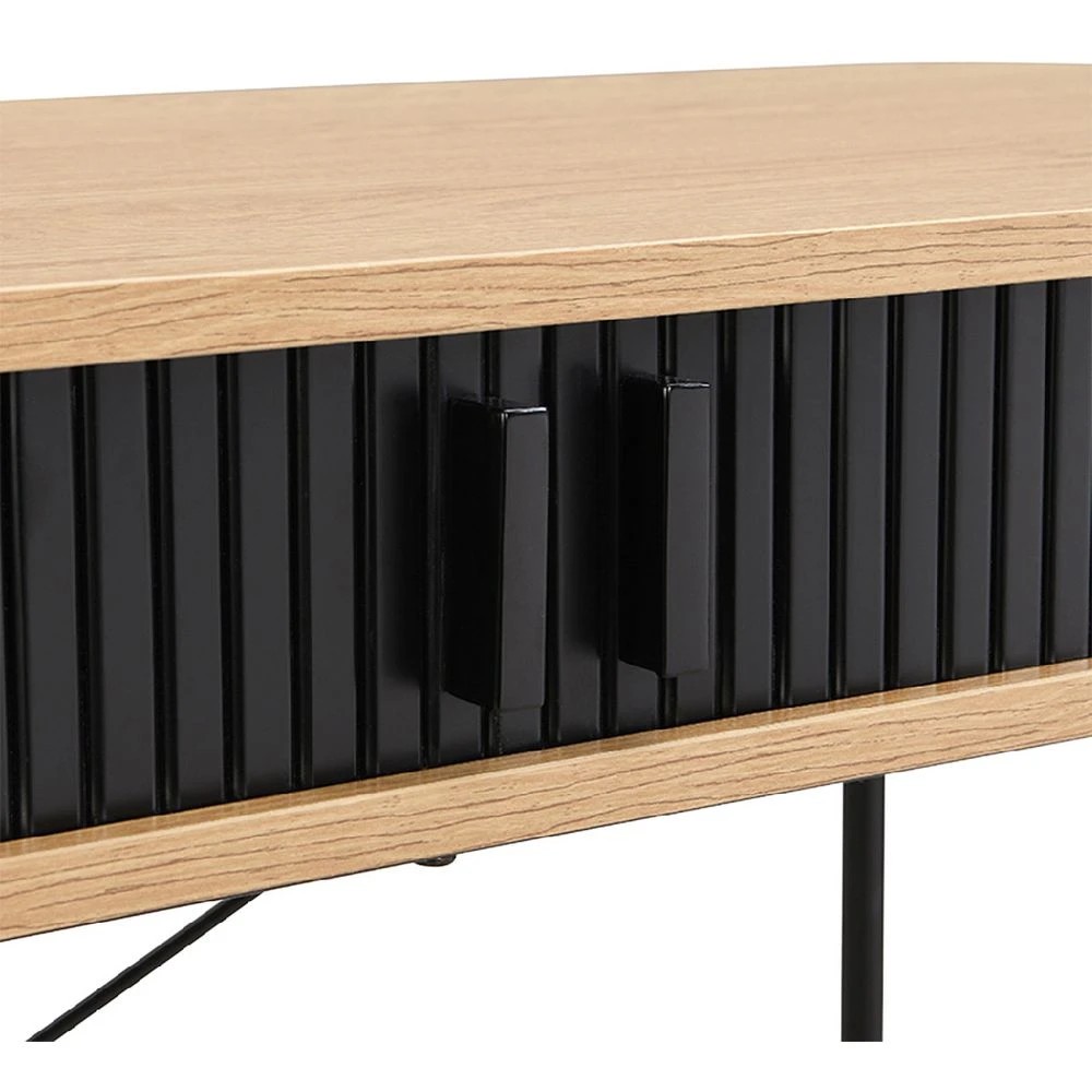 6 Otto Carlsson Sliding Door Desk Oak Desks, Tables and Workstations, 6 of 10