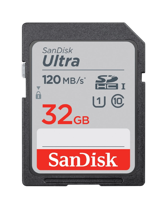 SanDisk 32GB Ultra SDHC Memory Card