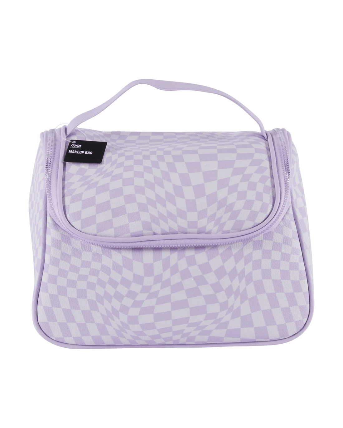 6 OXX Cosmetics Makeup Bag - Large, Wave Check, 6 of 6