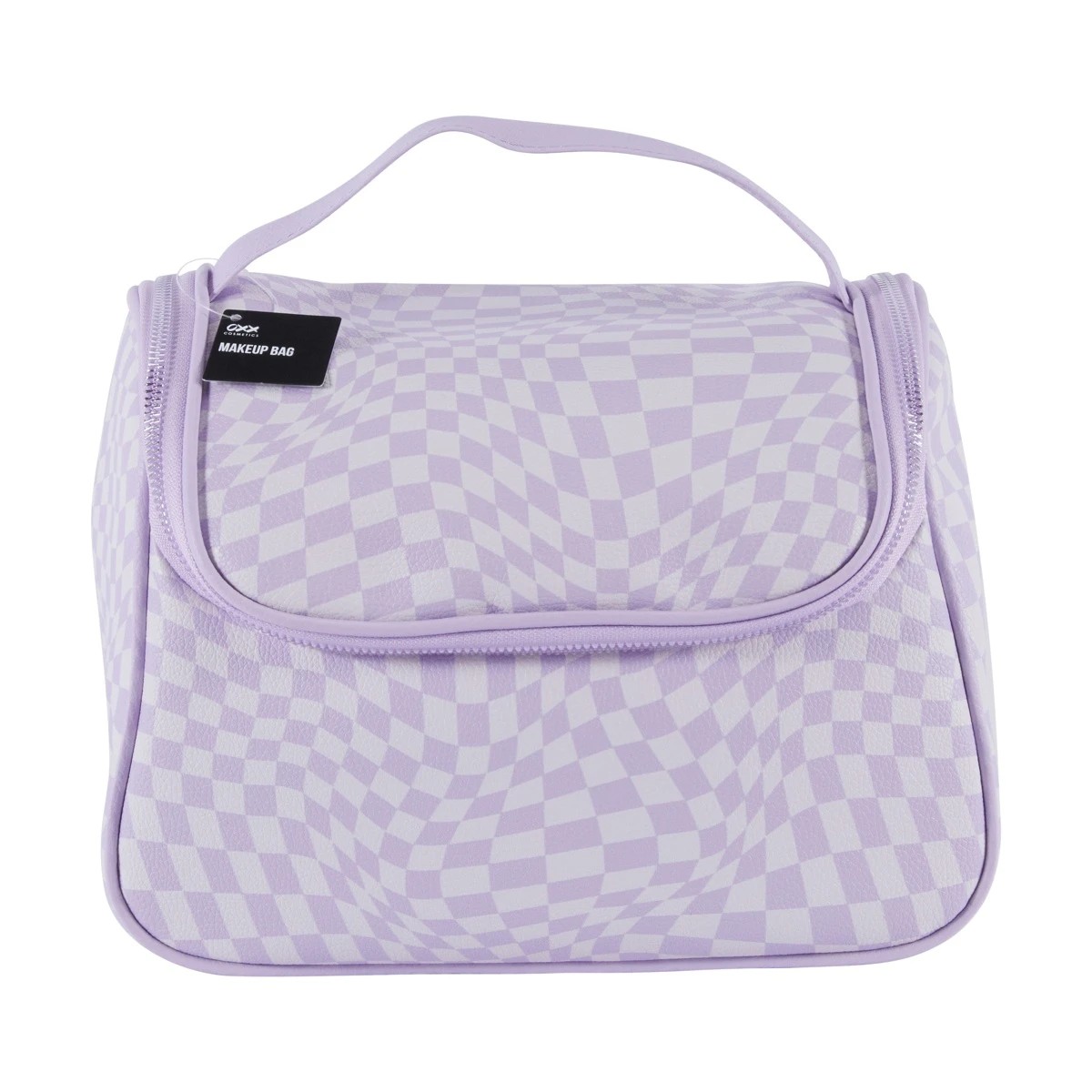 6 OXX Cosmetics Makeup Bag - Large, Wave Check, 6 of 6