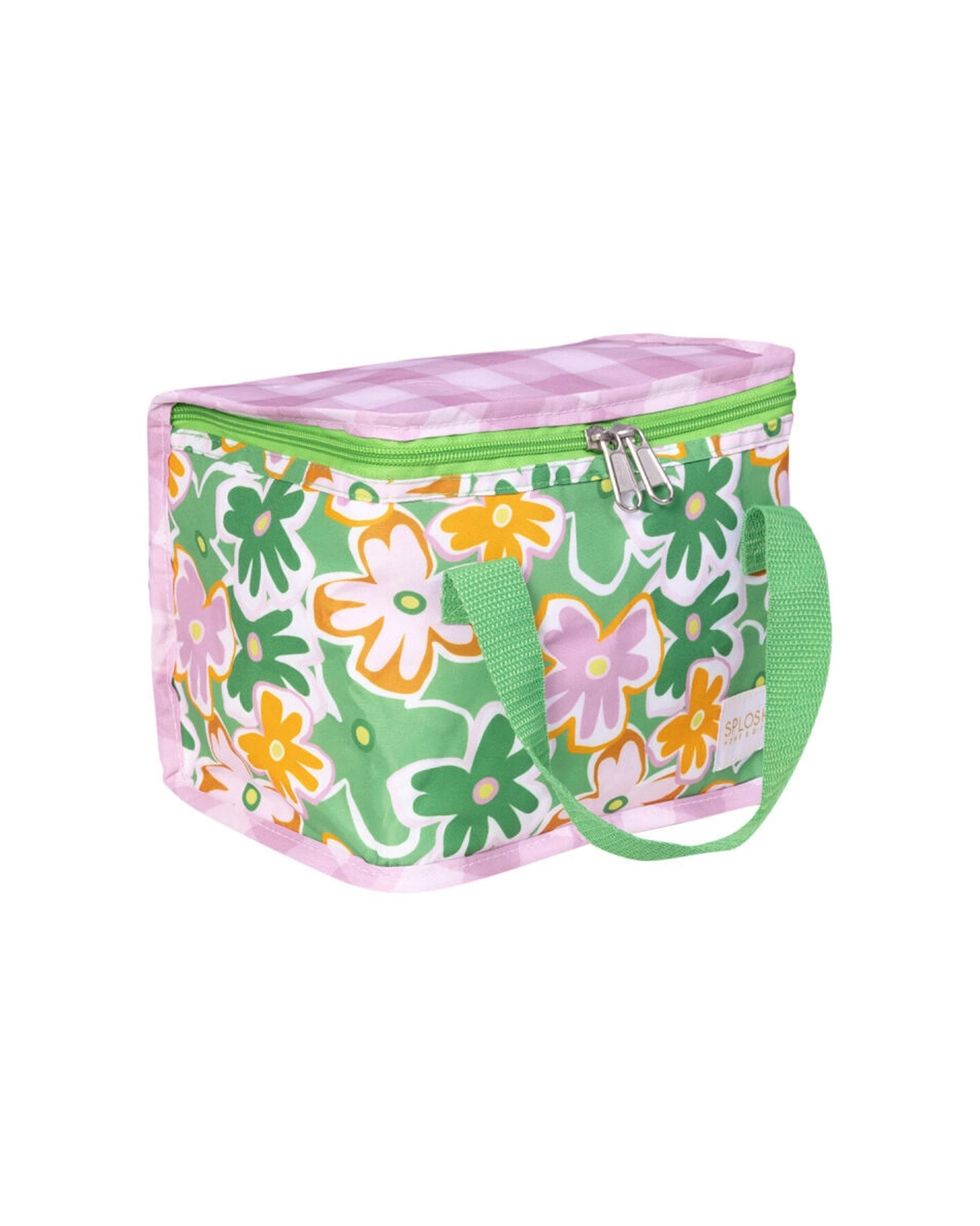 2 Splosh 2PK Summer Pop Insulated Soft Lunch Bag Food & Drink Storage 24x17cm - Green, 2 of 6