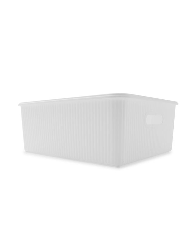 19L Ribbed Container - W
