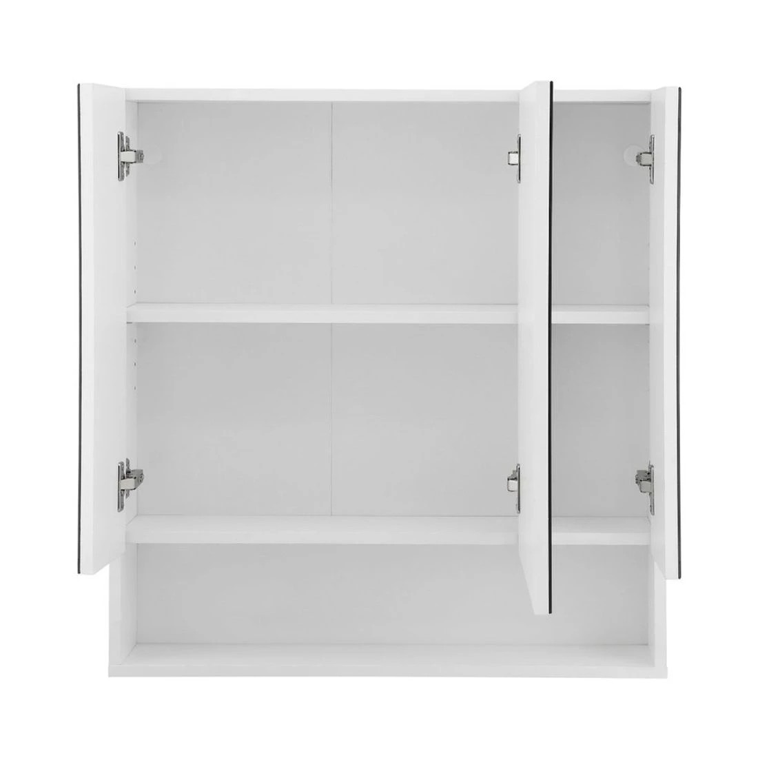 1 Cefito Bathroom Mirror Cabinet Medicine Adjustable Shelves Wall Hung 700x750mm - White, 1 of 5