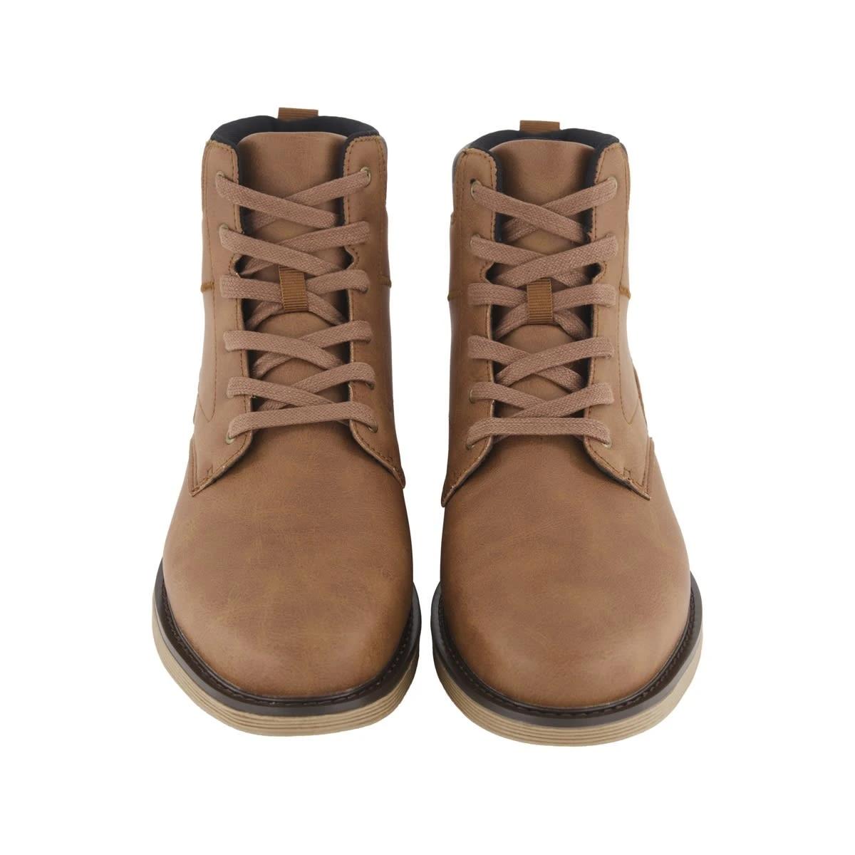2 Padded Collar Boots Brown, 2 of 4