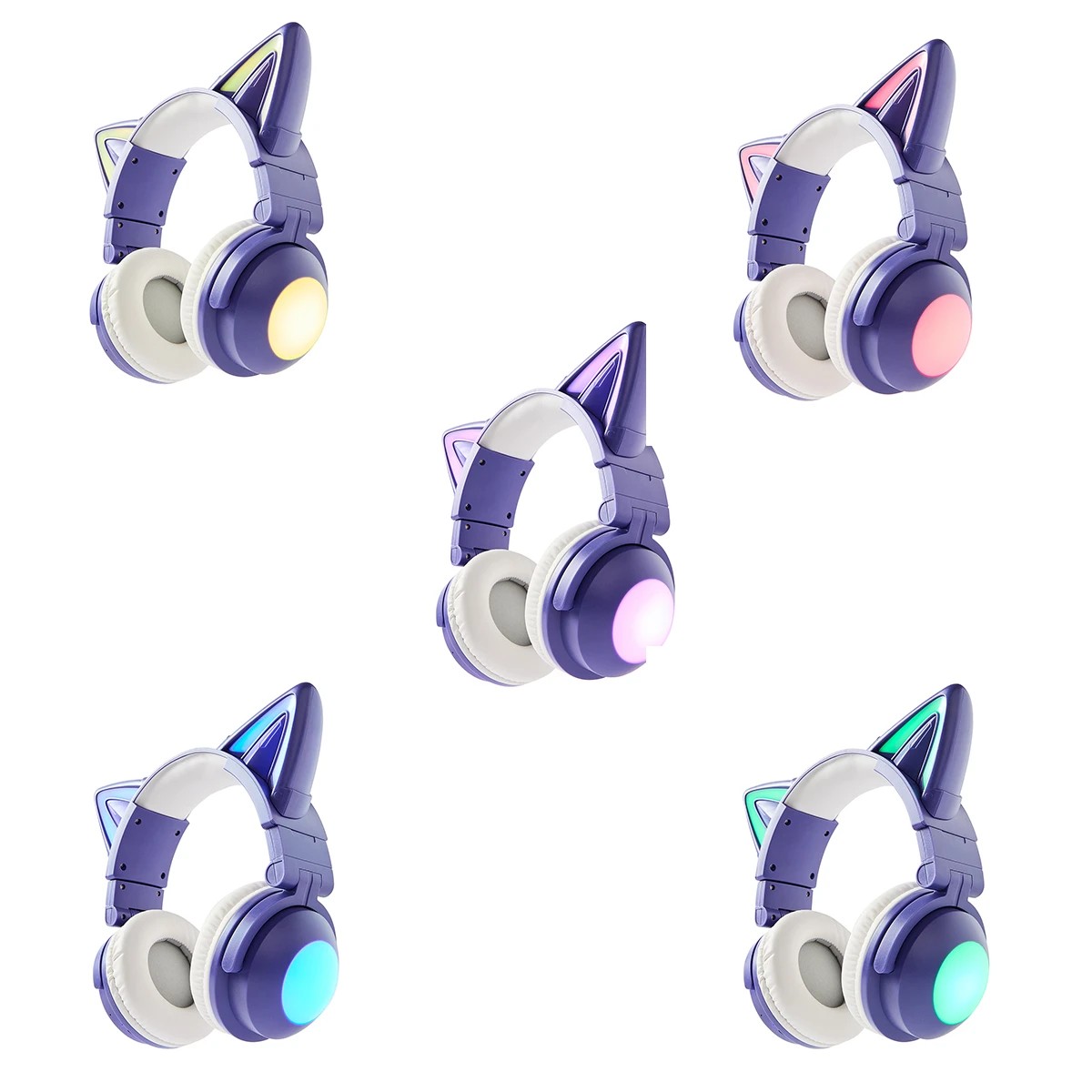 1 Wireless Kitty Headphones, 1 of 10