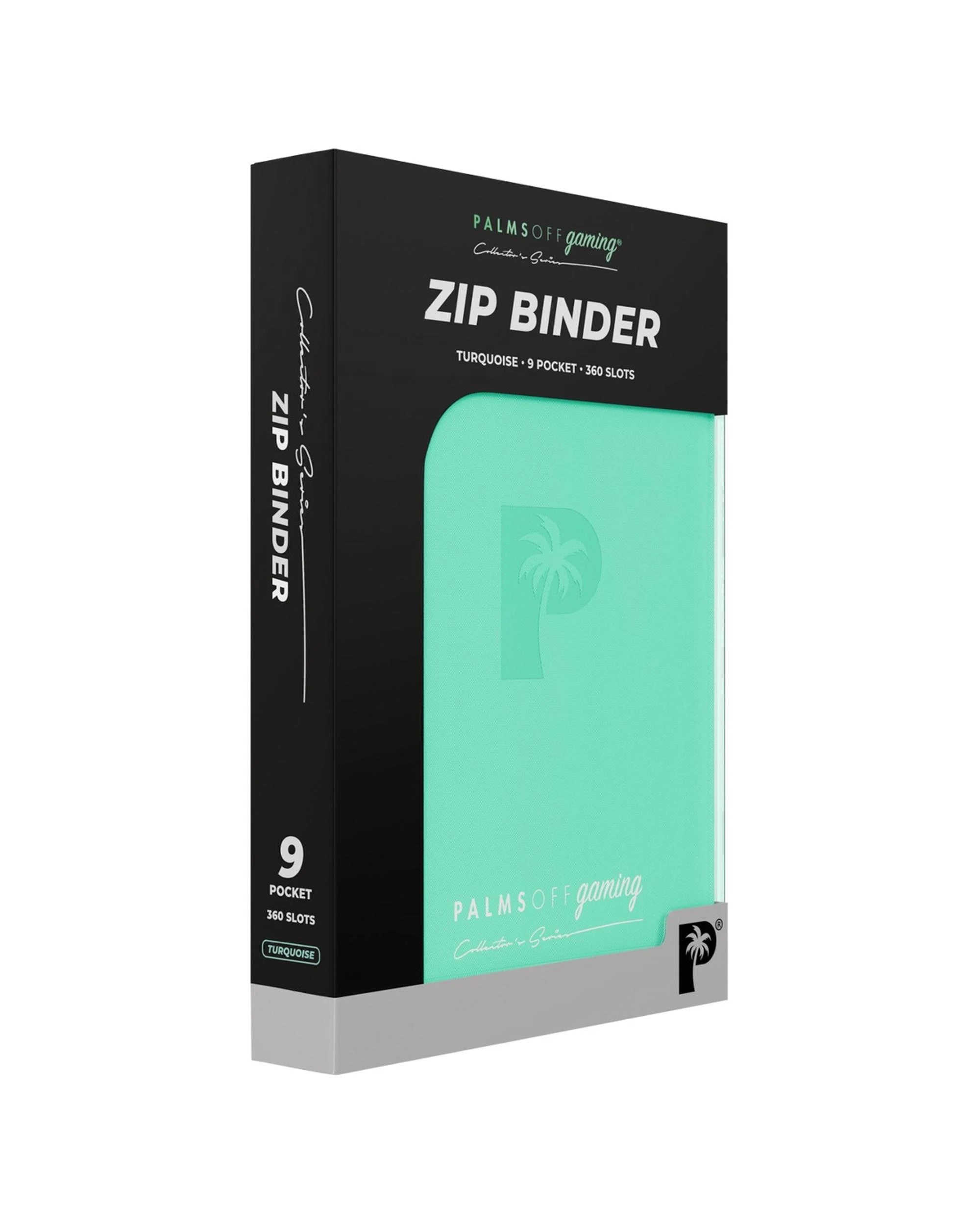 8 Palms Off Gaming Collector's Series 9 Pocket Zip Binder - Turqoise - Multi, 8 of 8