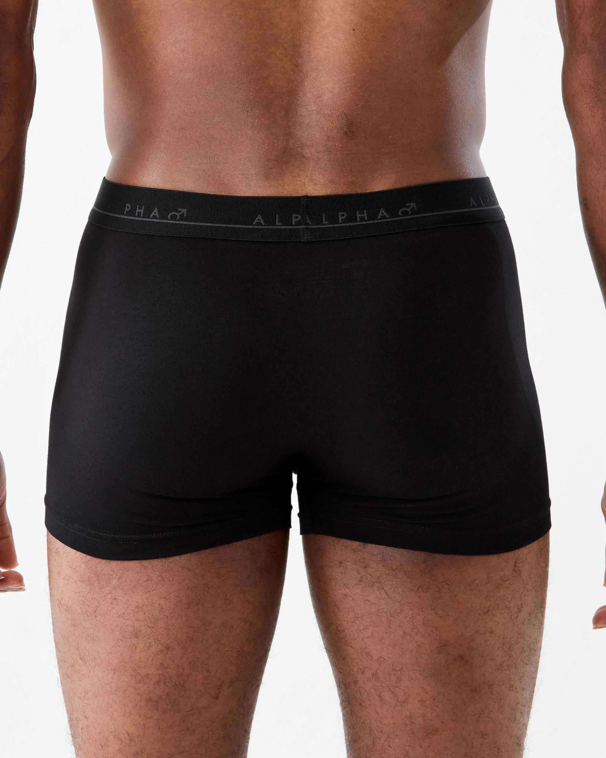 8 5 Pack Plain Trunks Black, 8 of 10