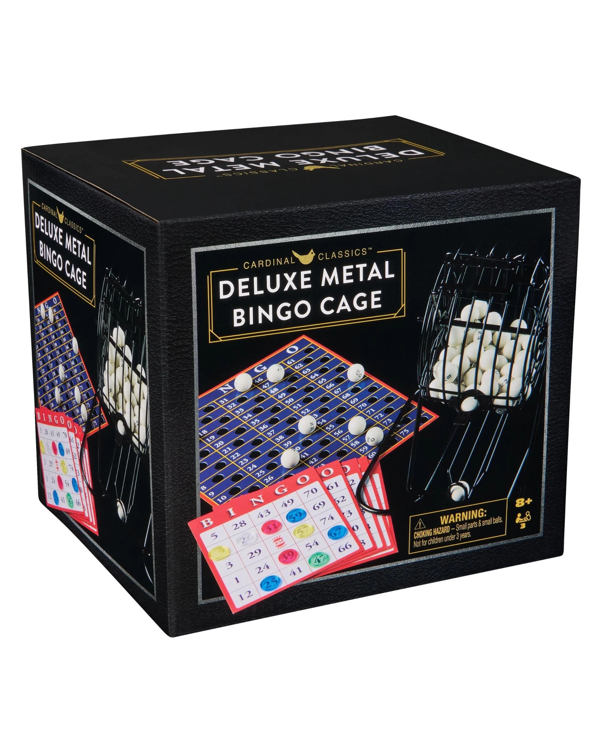 1 Cardinal Classics Deluxe Metal Bingo Cage, 1 of 6