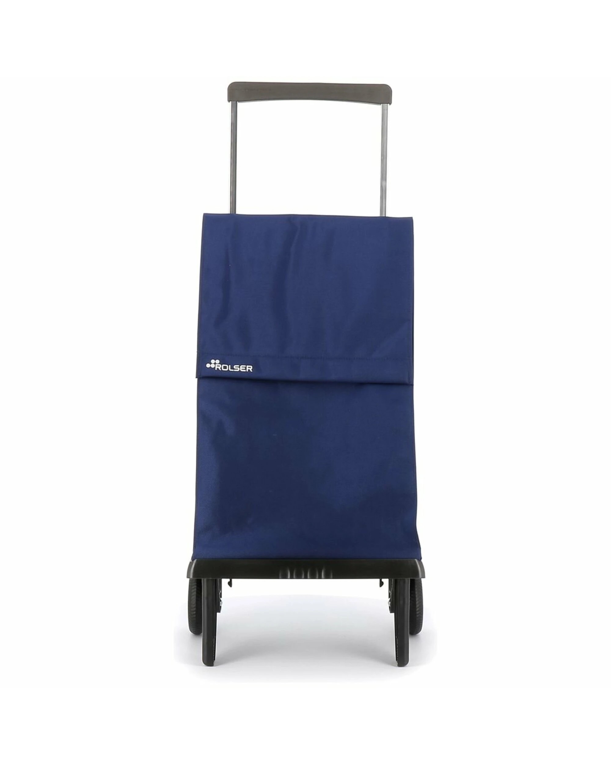 4 Rolser Plegamatic MF Folding 2 Wheel Trolley Blue, 4 of 5