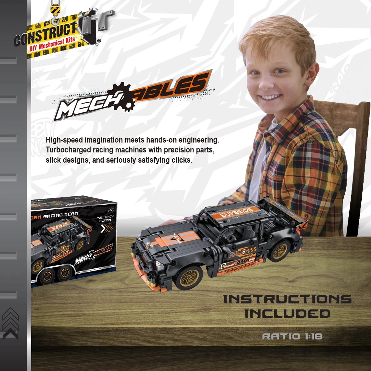 4 Construct-it Mech-ables - Hooligan, 4 of 7