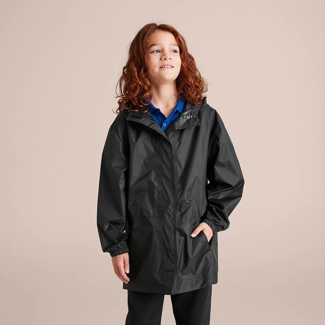 1 Target Kids Unisex Spray Jacket BLACK, 1 of 10