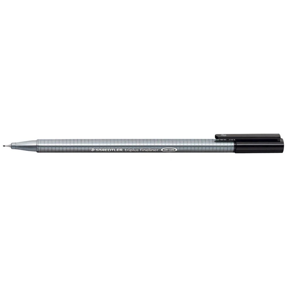 1 Staedtler Triplus 0.3mm Fineliner Black, 1 of 6