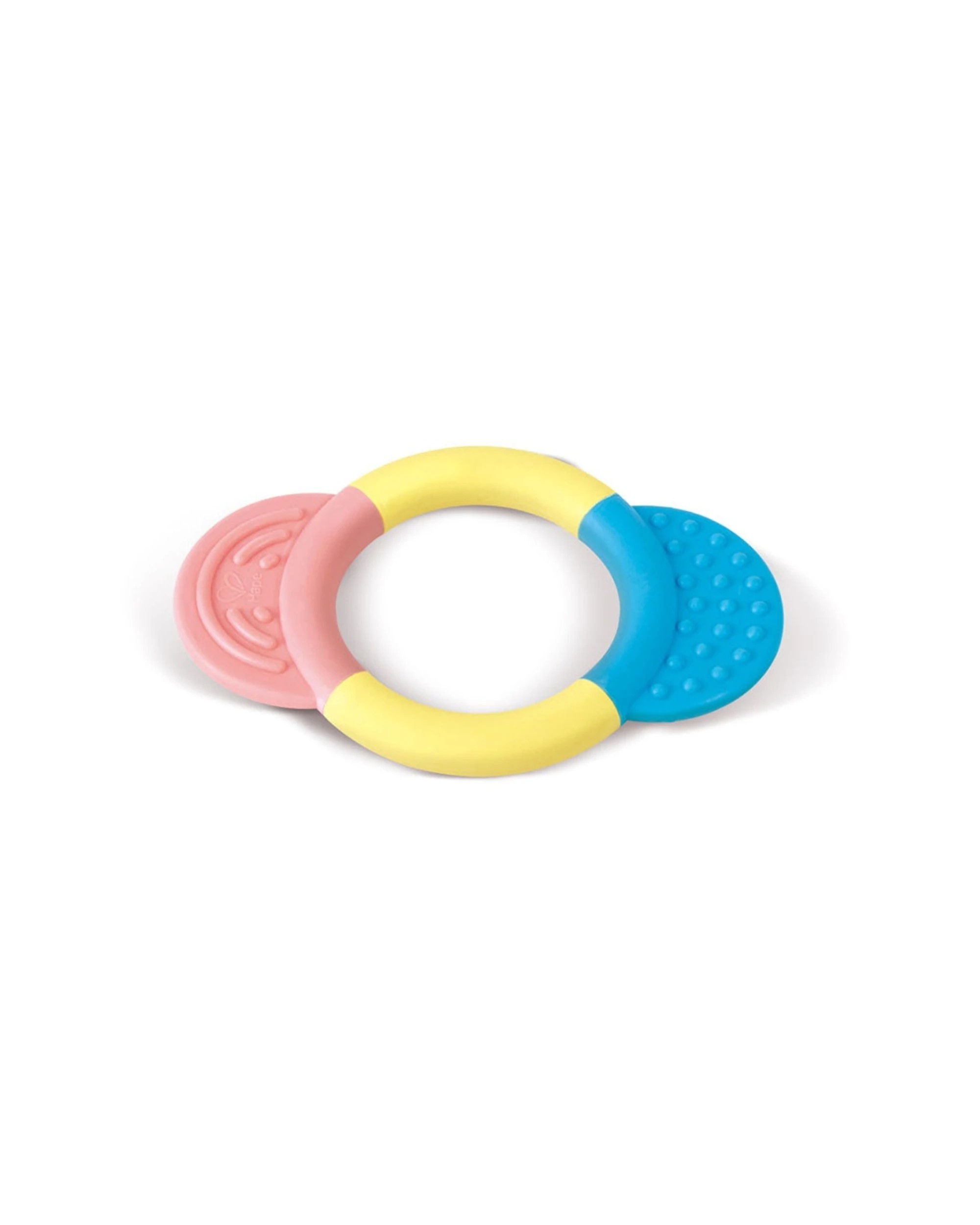 1 Hape Teether Ring Rice-Based Material 8x12.4cm For Babies, 1 of 3