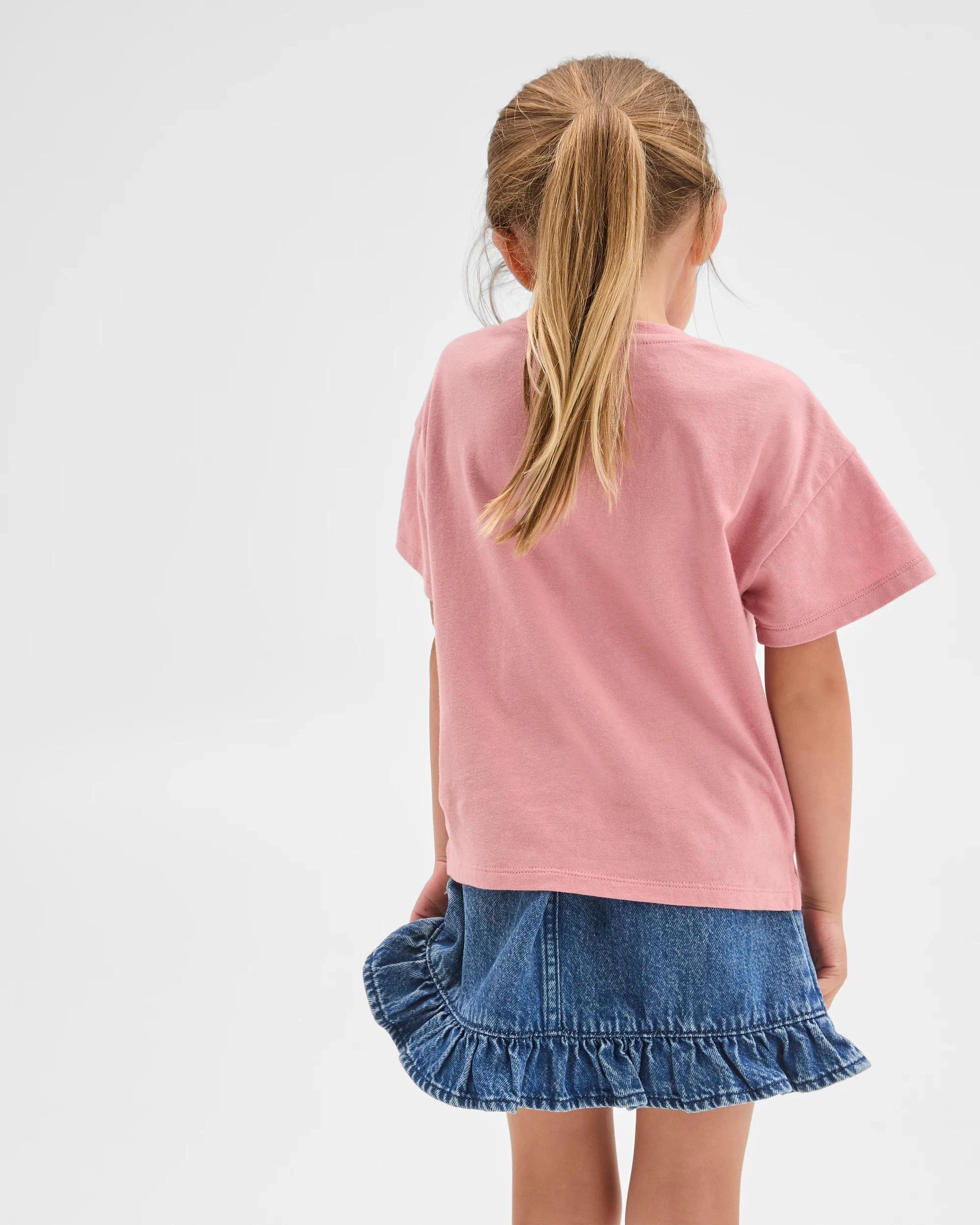 3 Miffy Short Sleeve Textured T-Shirt PINK, 3 of 5