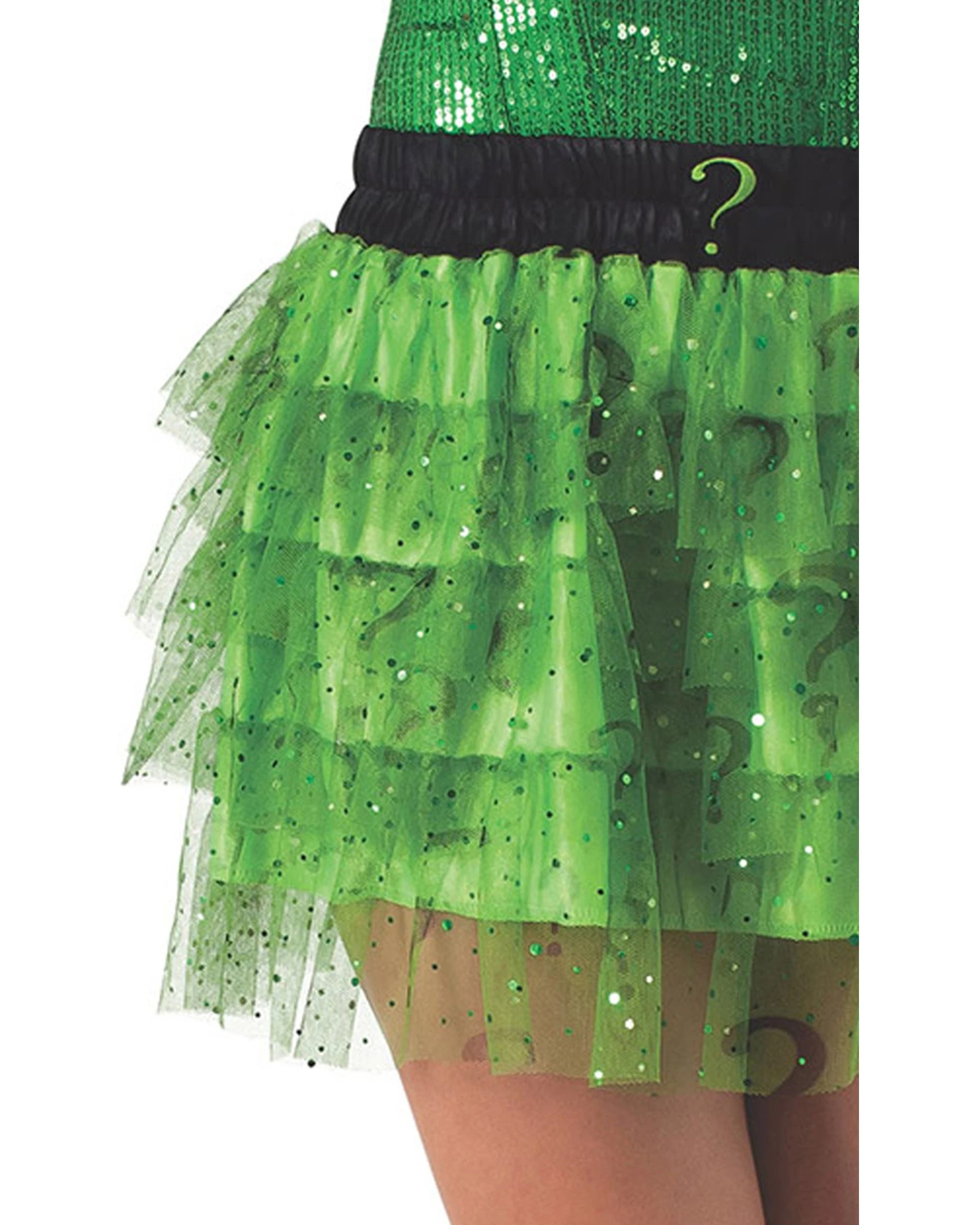 3 DC Comics The Riddler Skirt Penguin Two Face Adult Size Standard - Green, 3 of 3